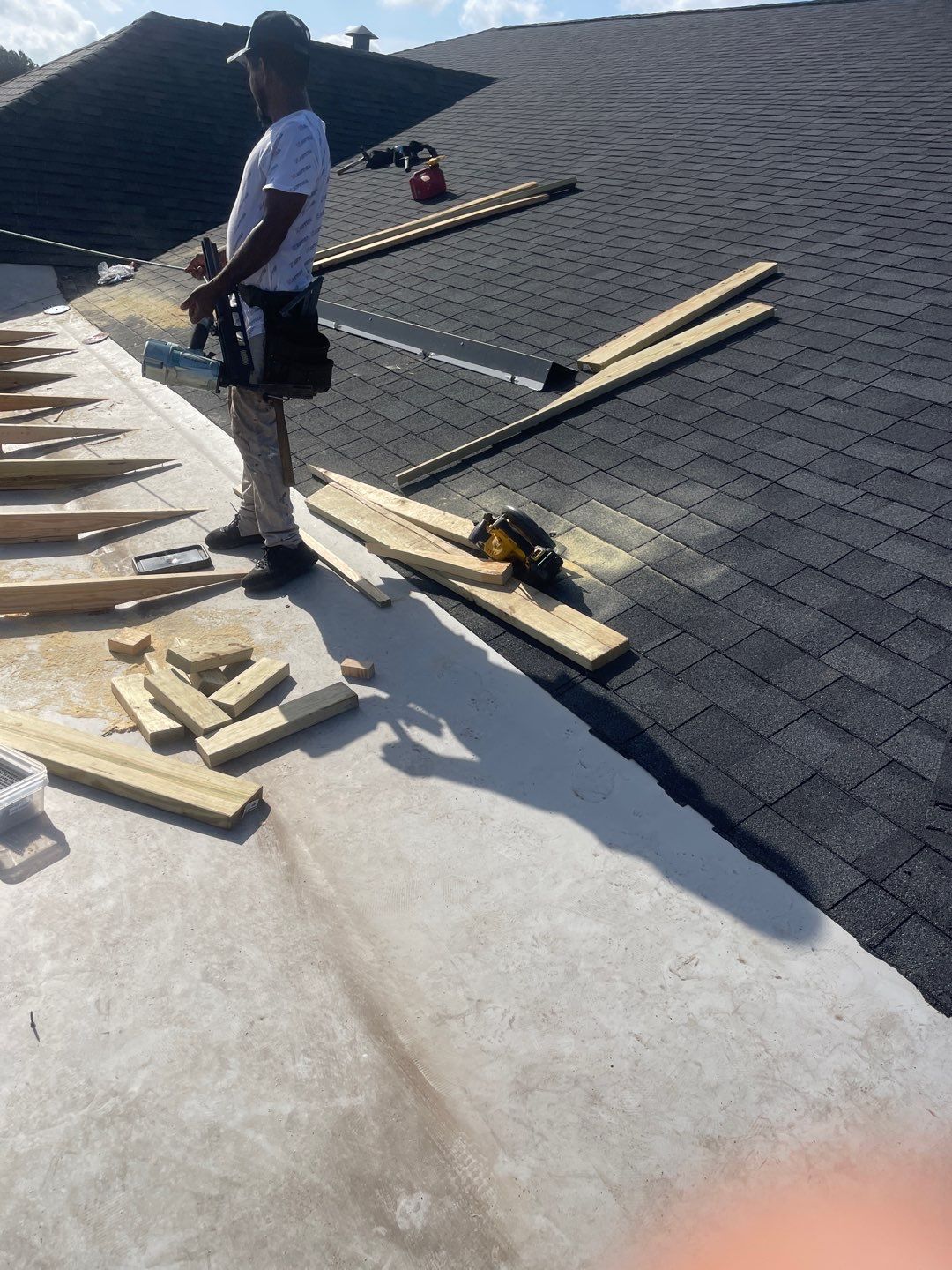 Commercial Roofing Installation using Roof Replacement by American Roofing & Construction LLC