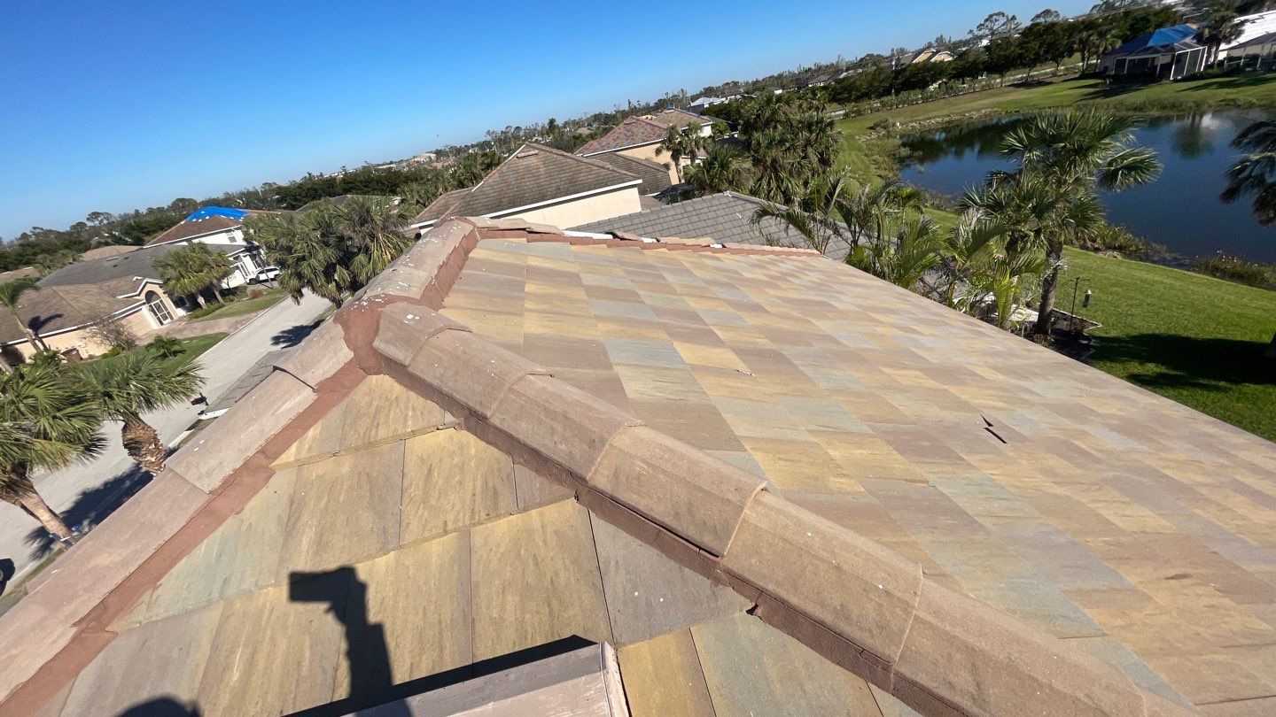 Residential Roofing Repair using Concrete Tile by Four Peaks Roofing