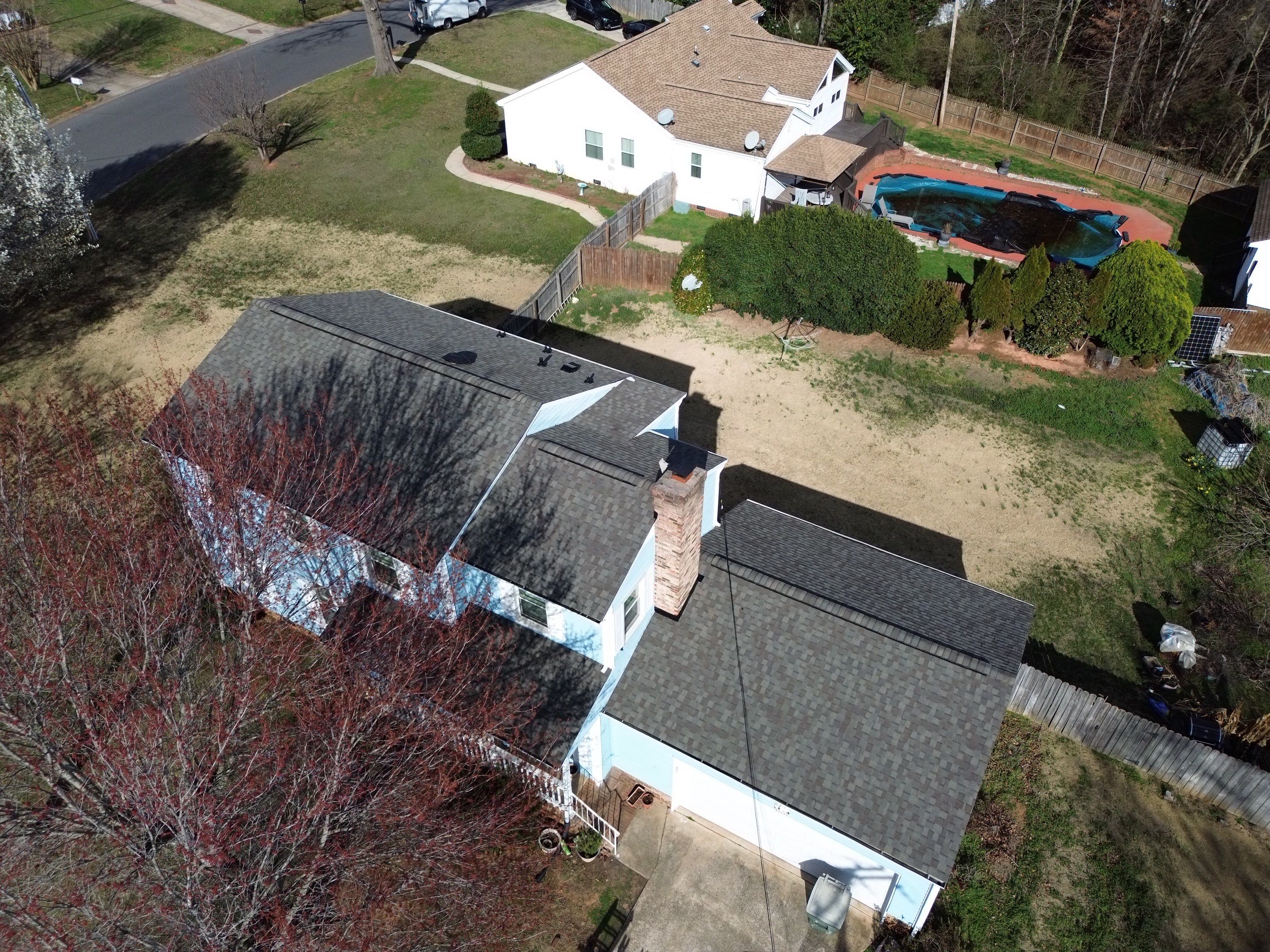 Roof replacement by hail and wind damage by Just Brilliant Restoration JBR