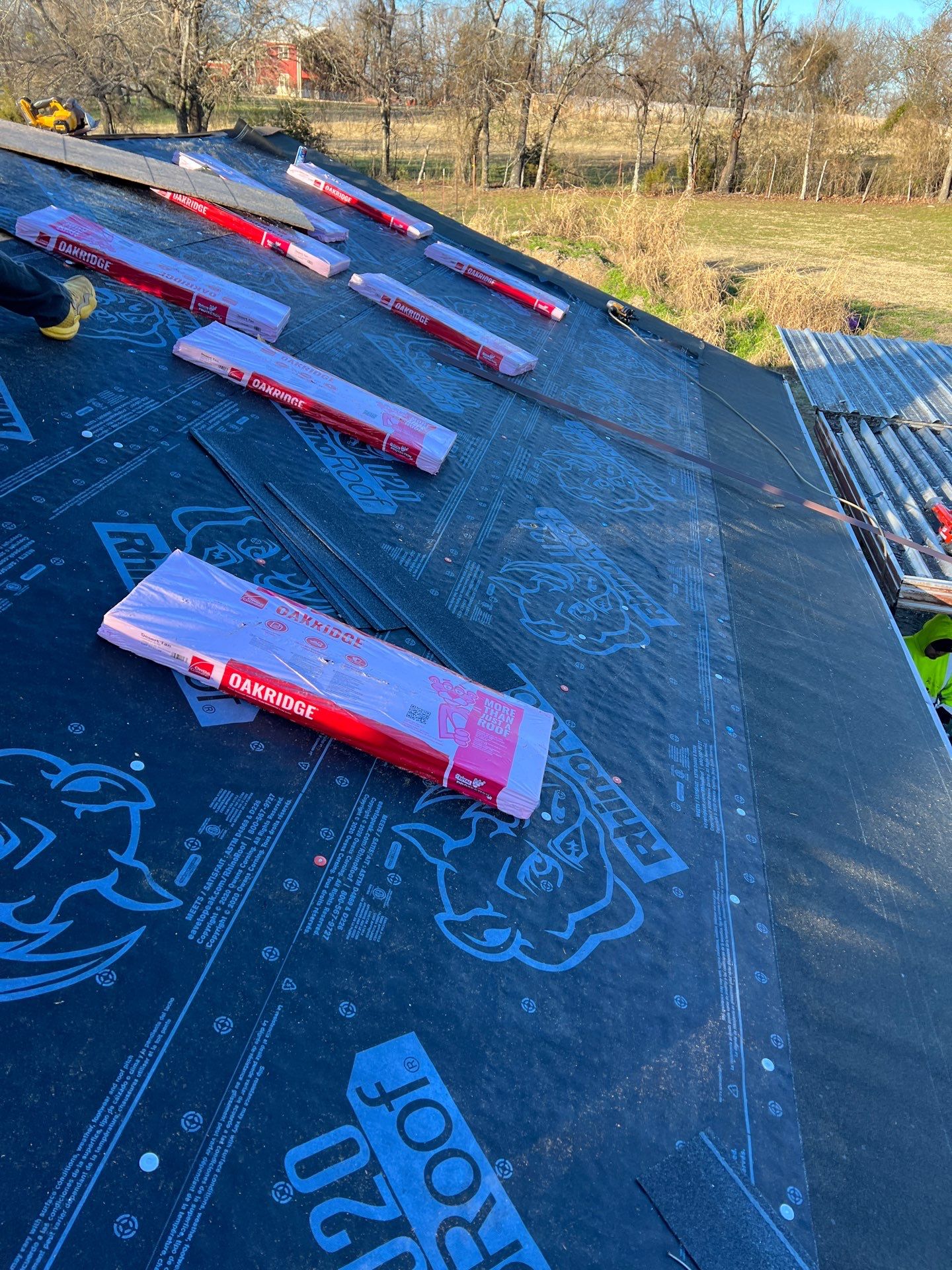 Residential Roofing Installation using Owens Corning Oakridge by In & Out Construction & Remodeling, LLC