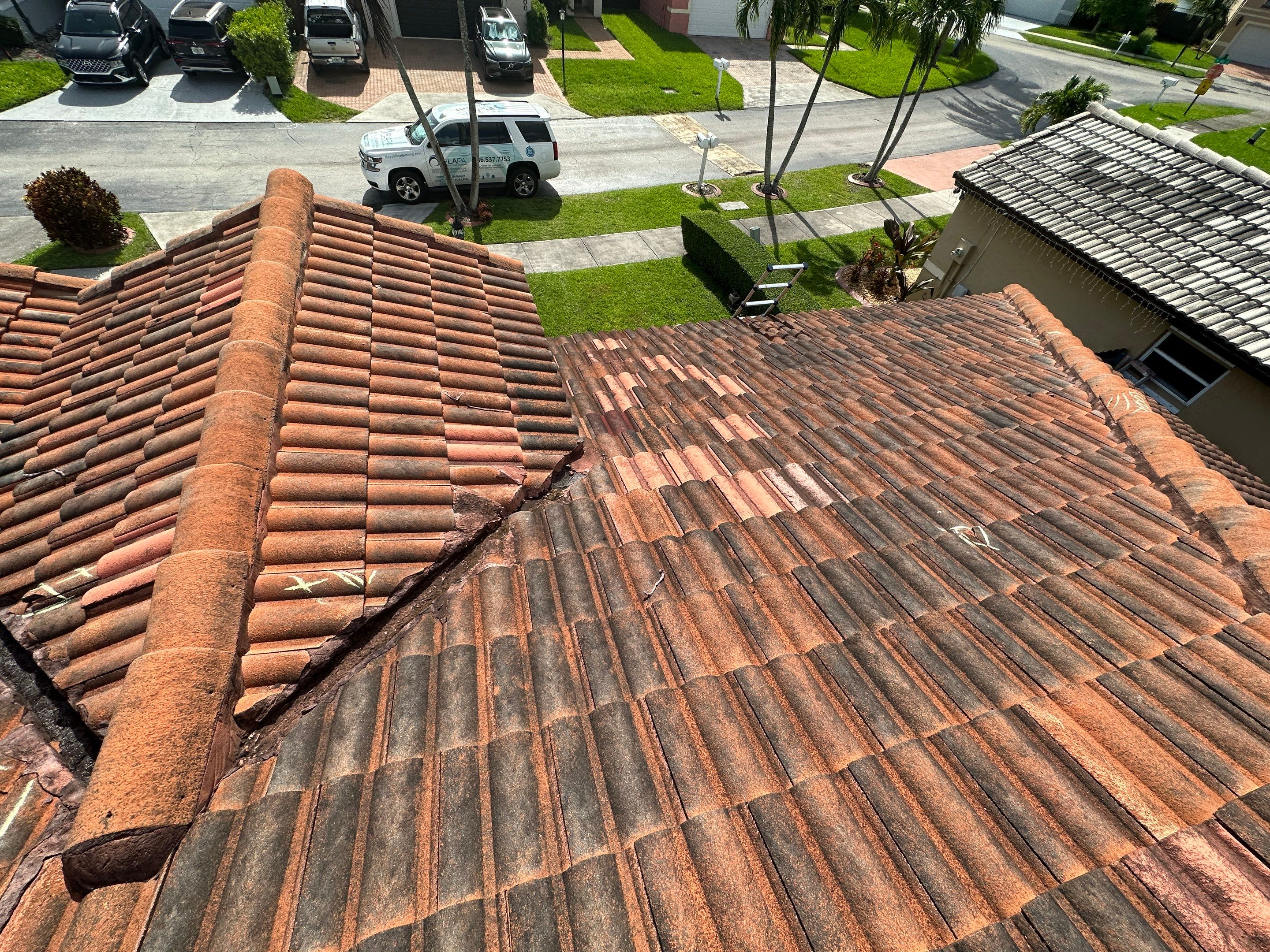 Roof Damage Claim in Miami by FLAPA & KeyStone