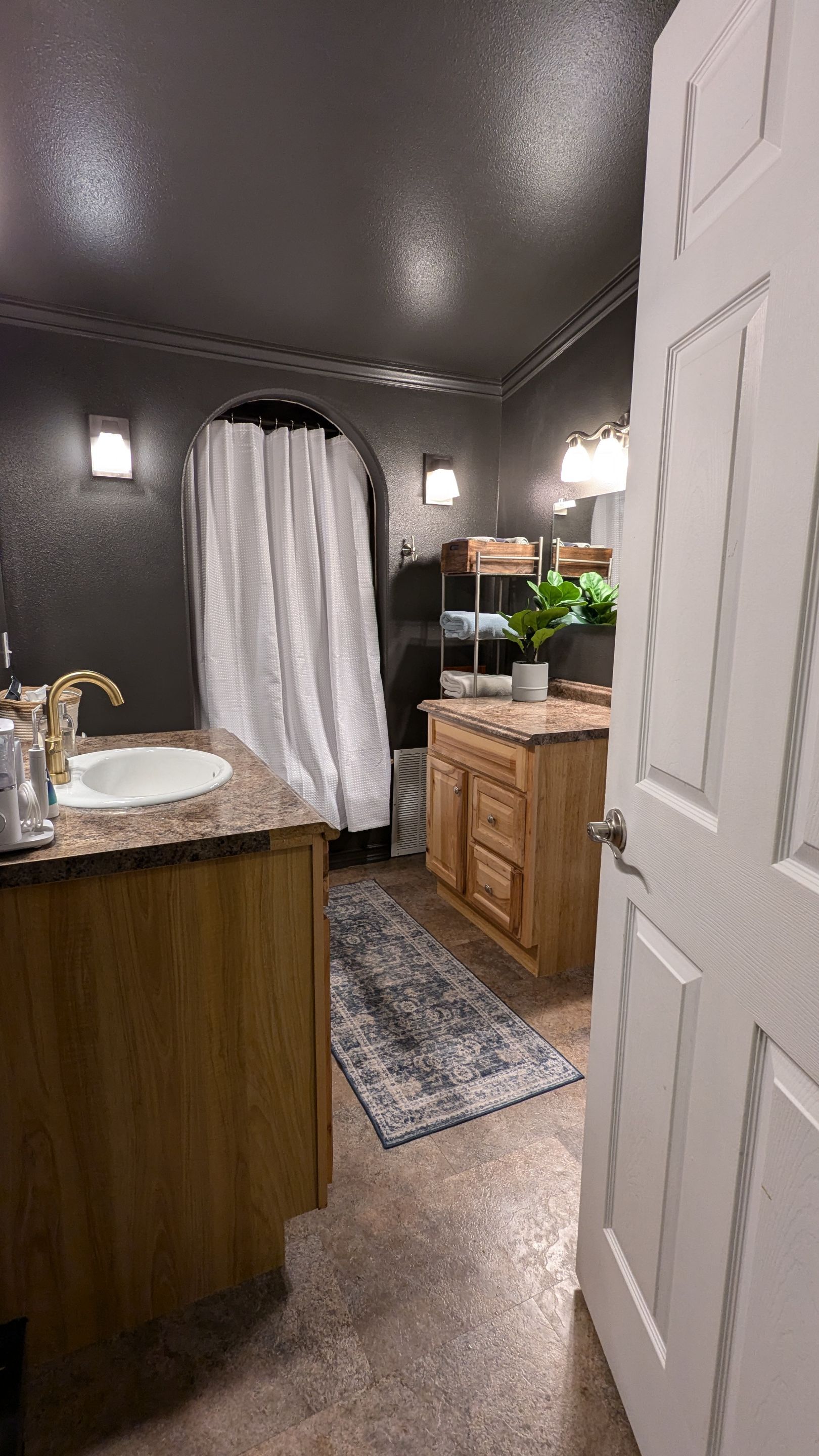 Bathroom Transformation! by Midnight Sun Painting
