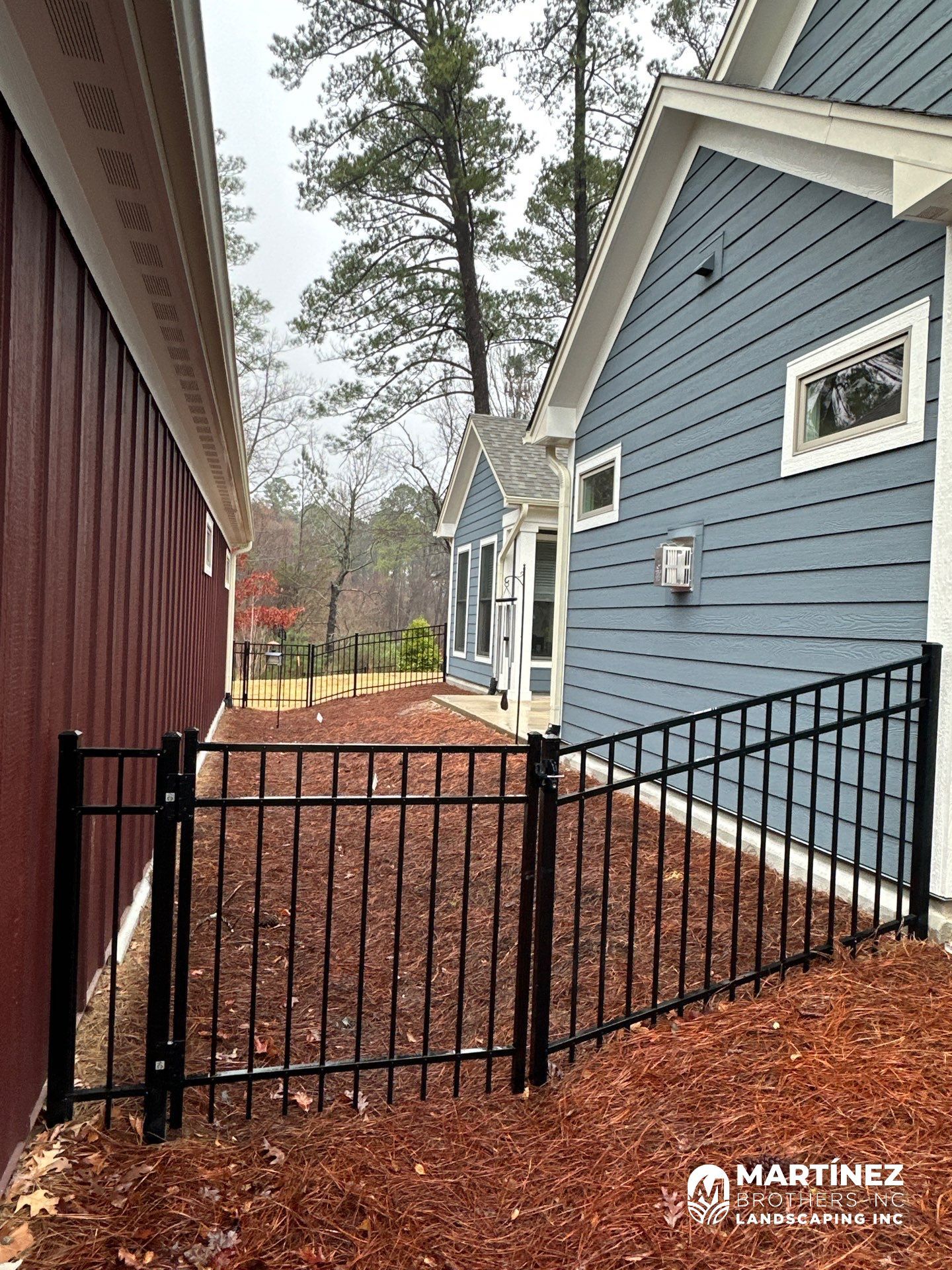 Hardscape lighting in Chapel Hill by Martinez Brother’s Nc Landscaping Inc