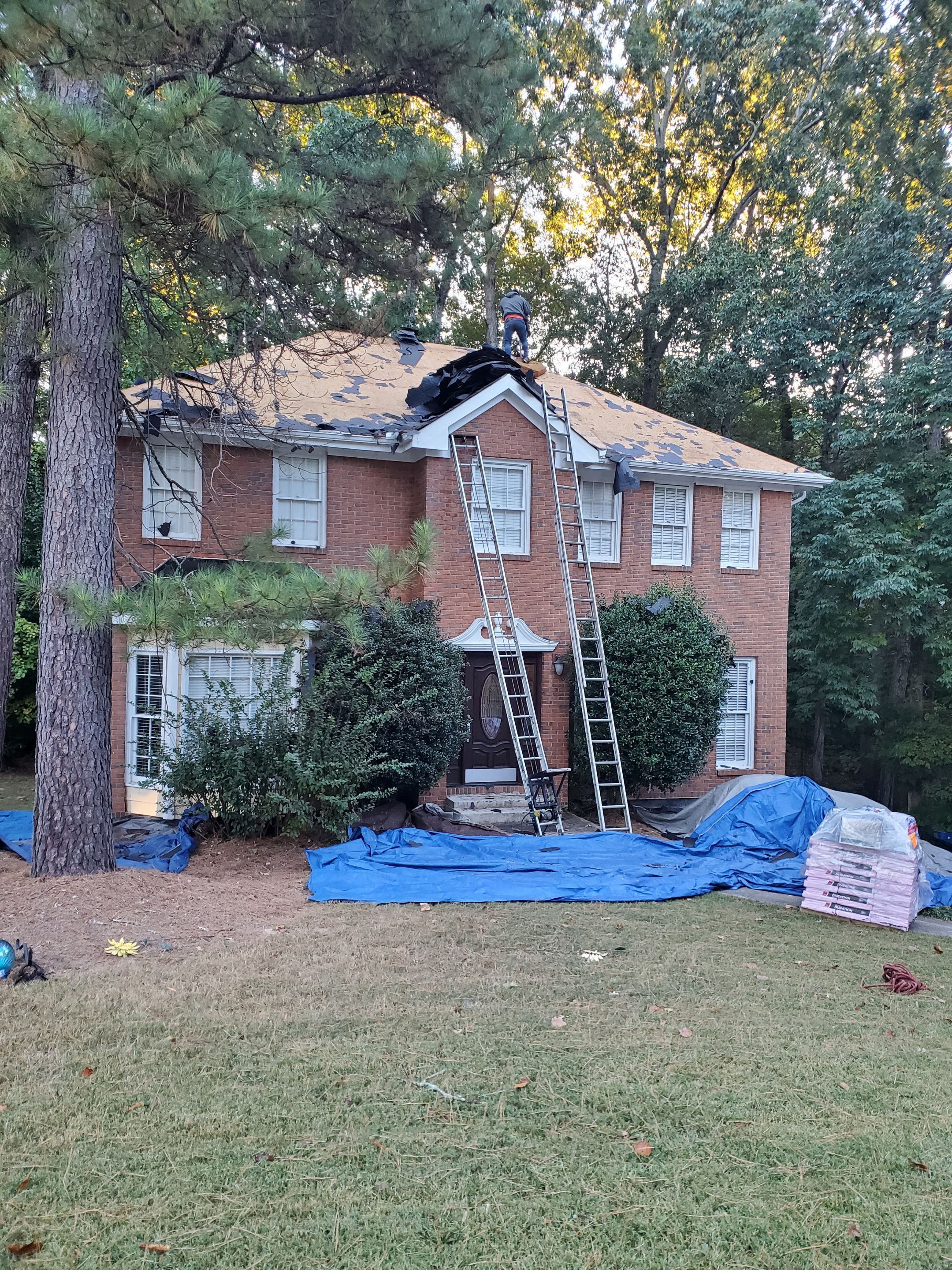 Residential Roofing Installation using Owens Corning by Inspector Roofing and Restoration