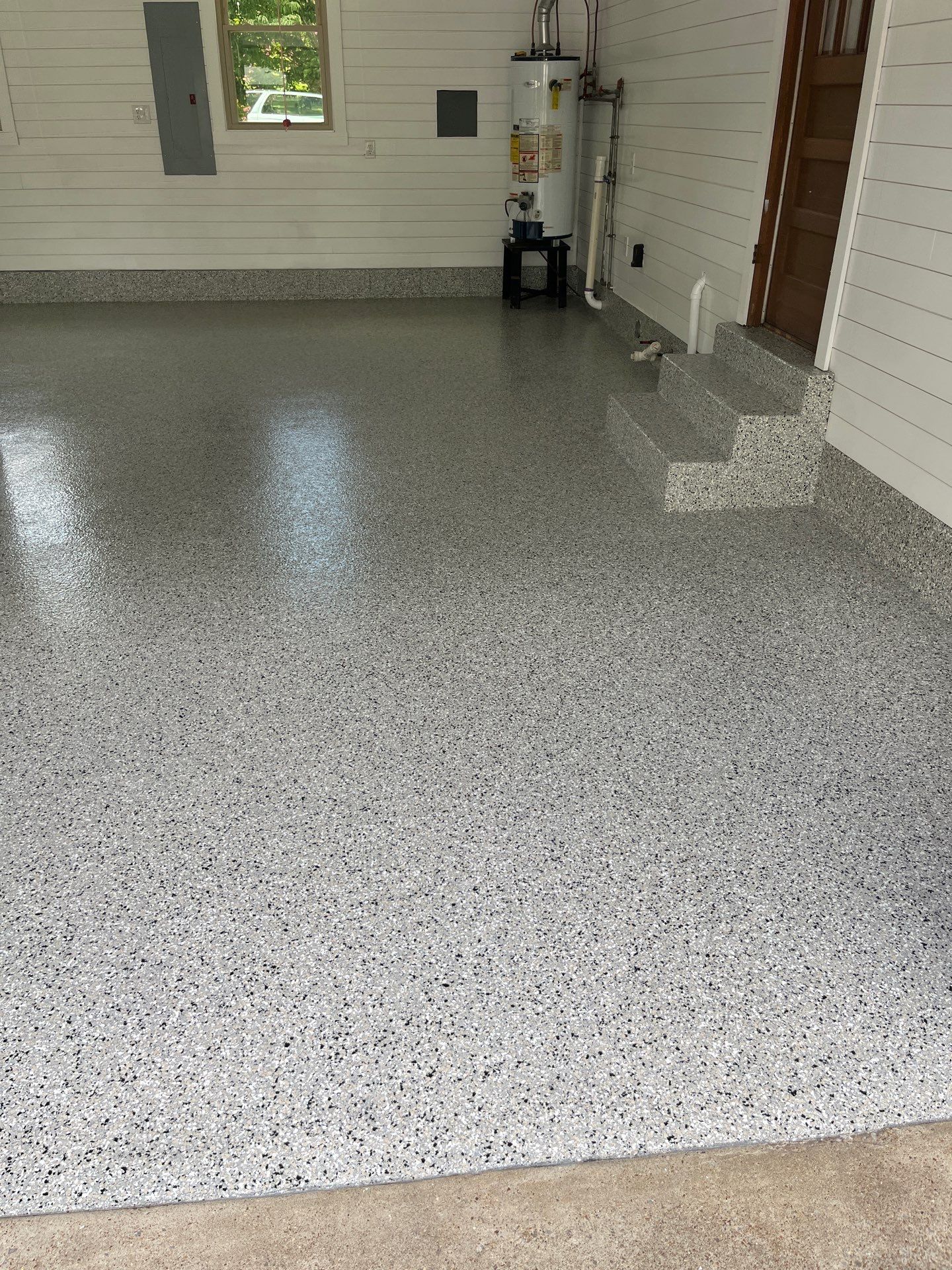 Garage Floor Coating using Cabin Fever by My Garage Floor Guys