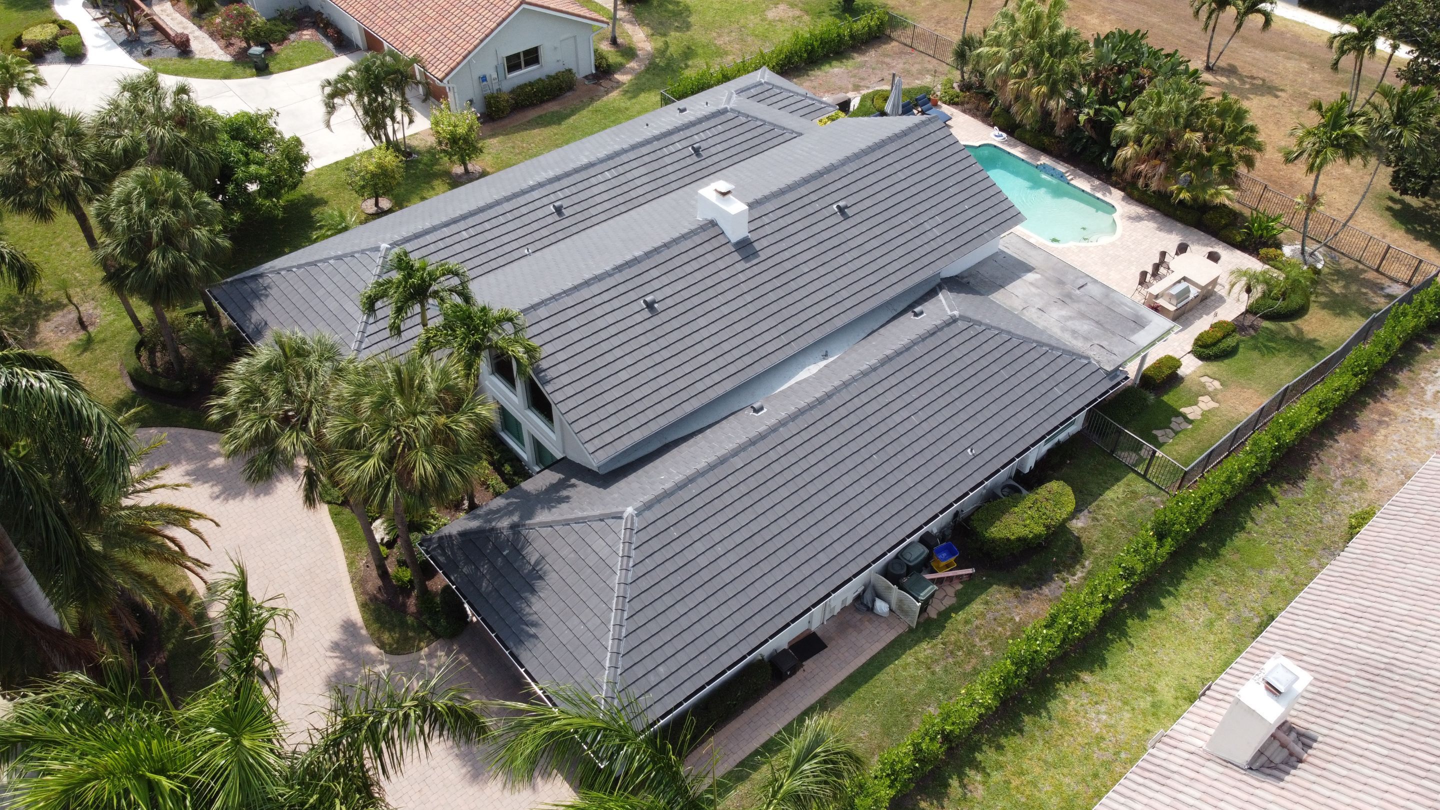 Residential Roofing Installation using Eagle Roofing Tile by BLUES BROTHERS ROOFING