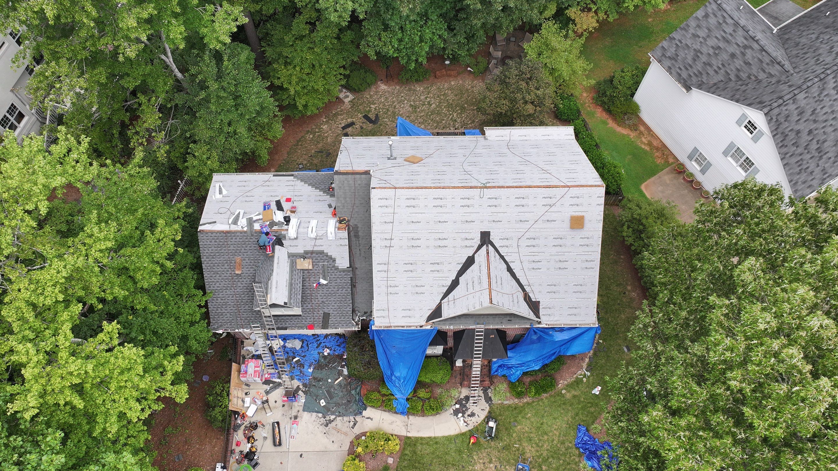 Roof Replacement - GAF Timberline HDZ Pewter Gray by Pro Performance Roofing