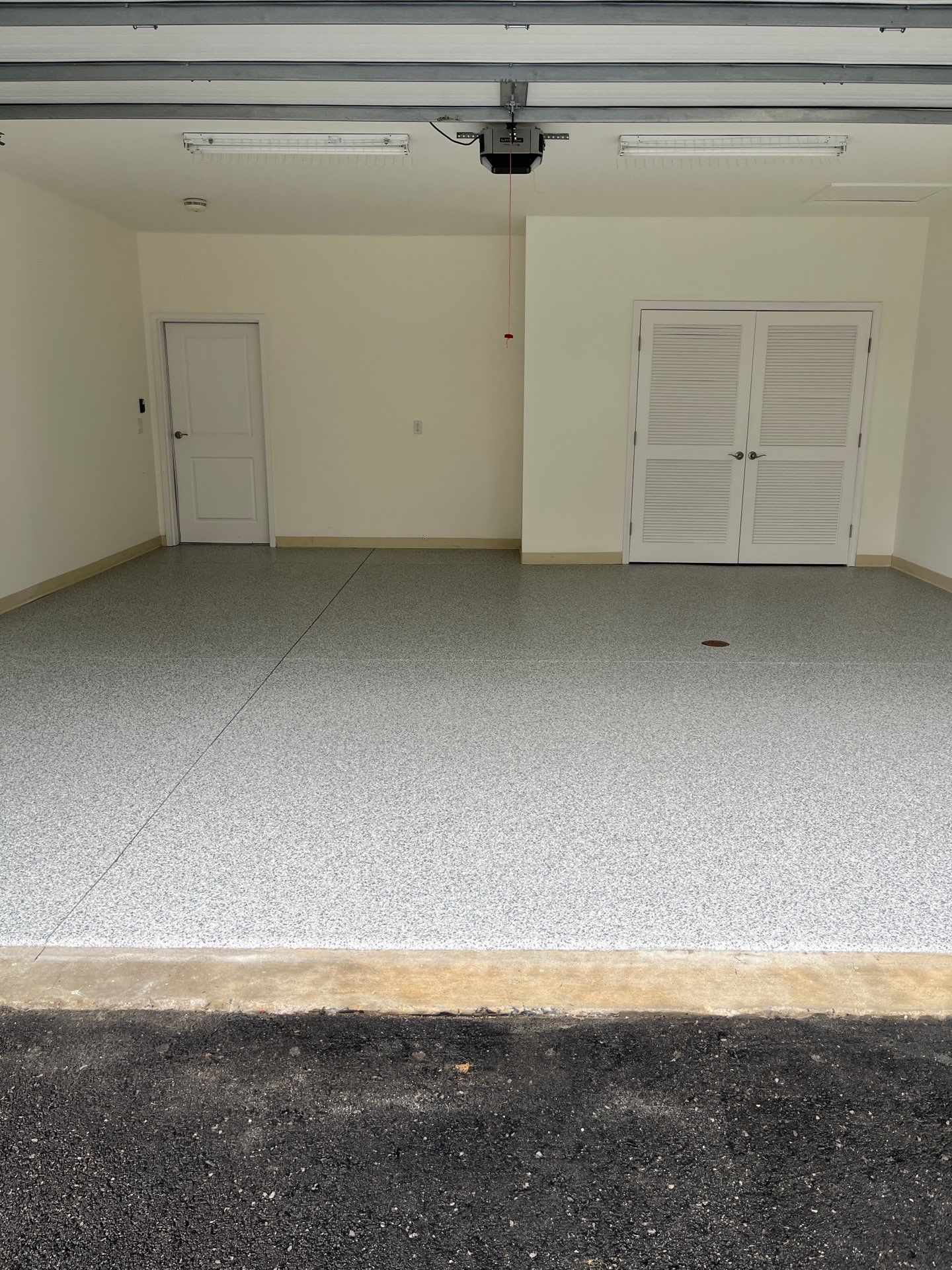 Garage Floor Coating using Gravel by My Garage Floor Guys