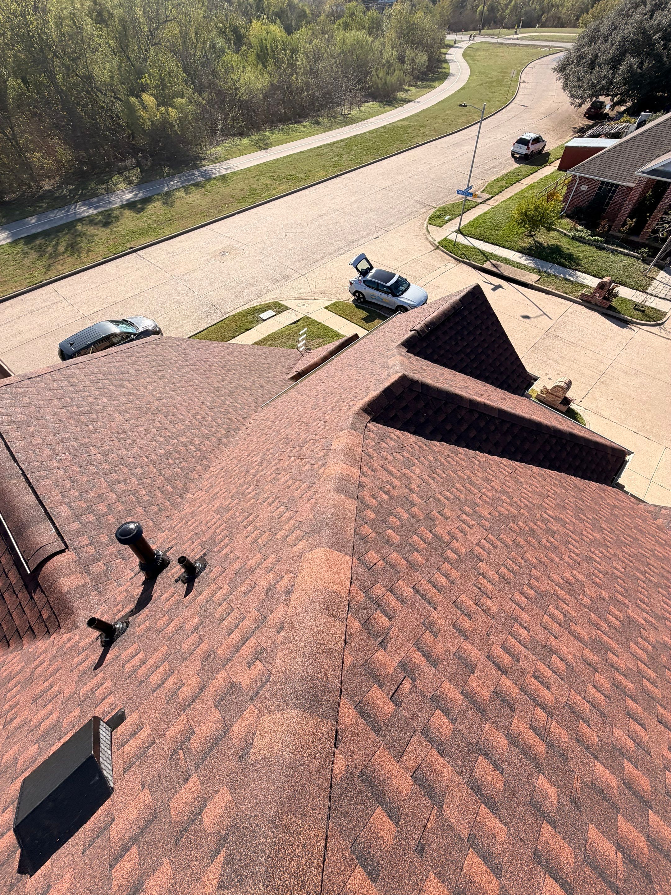 GAF Timberline HDZ - Hickory by Top Sun Roofing