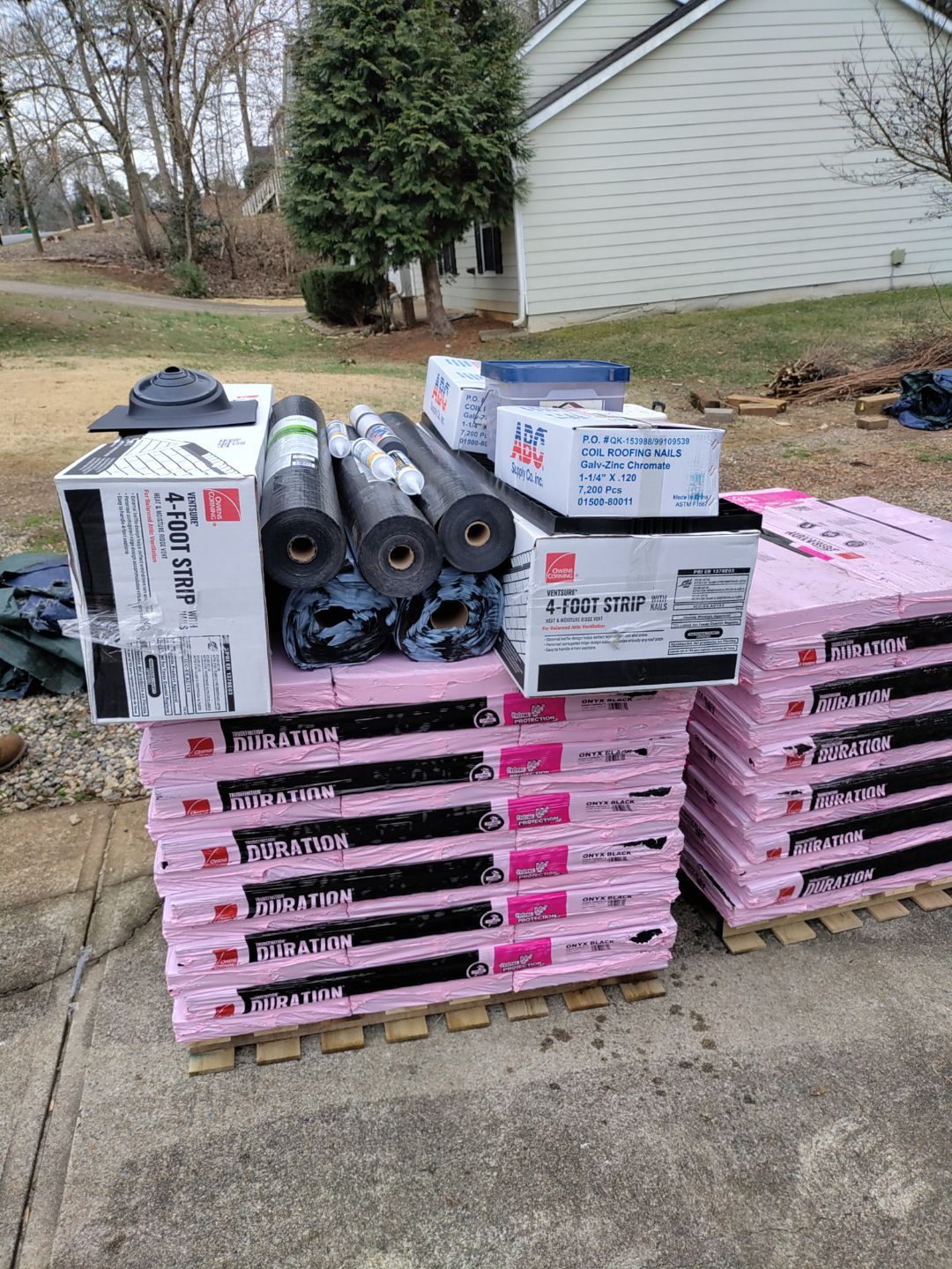 Residential Roofing Installation using Owens Corning by Inspector Roofing and Restoration