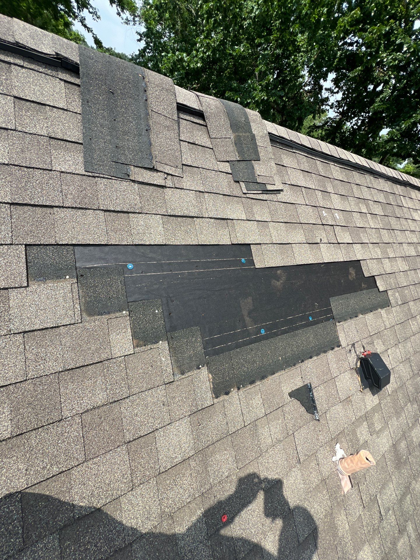 Residential Roofing Repair using Owen's Corning Duration (Lifetime) Shingles by Roof Repair Services LLC