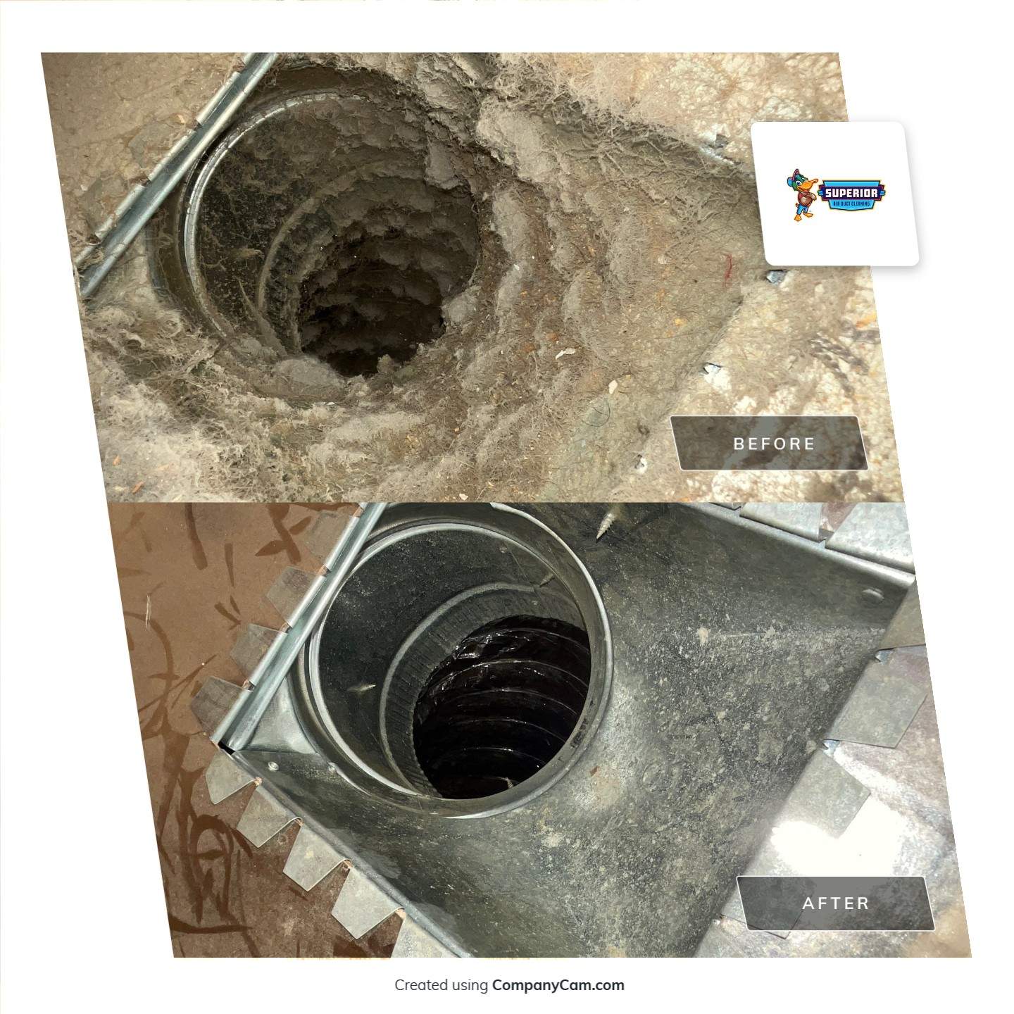 Air Duct Cleaning With a Vacuum Truck in Zelienople, PA by Superior Air Duct Cleaning