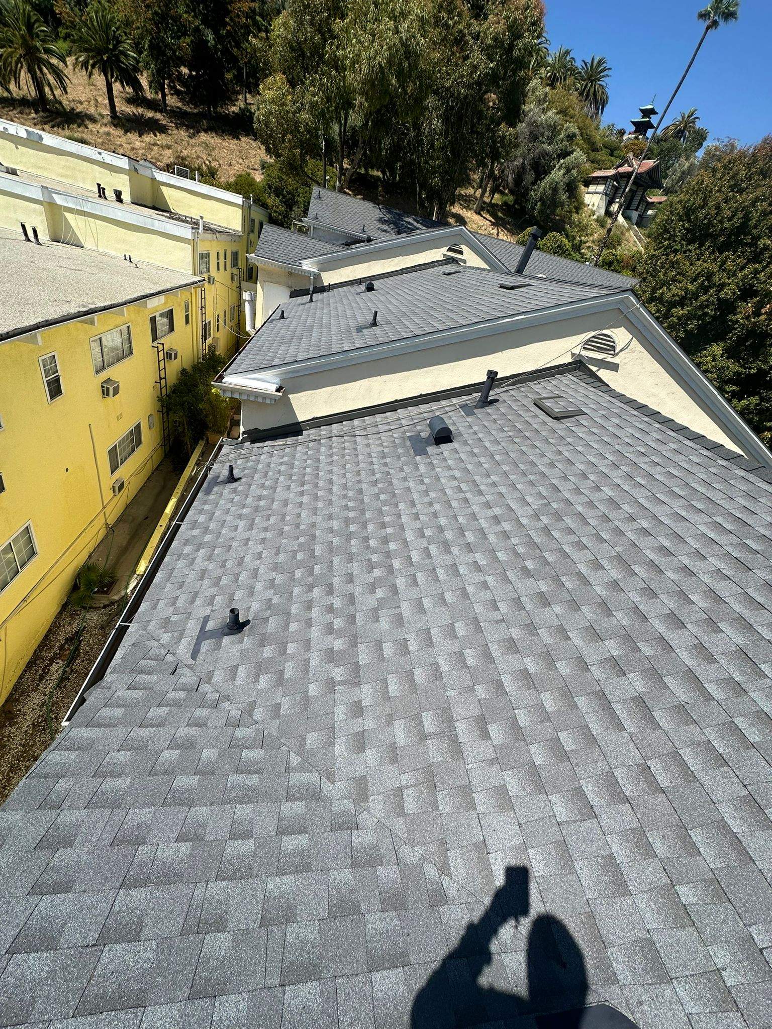Roof Replacement at the Magic Castle Hotel- Los Angeles, CA 90028 by Epic Roof Replacement