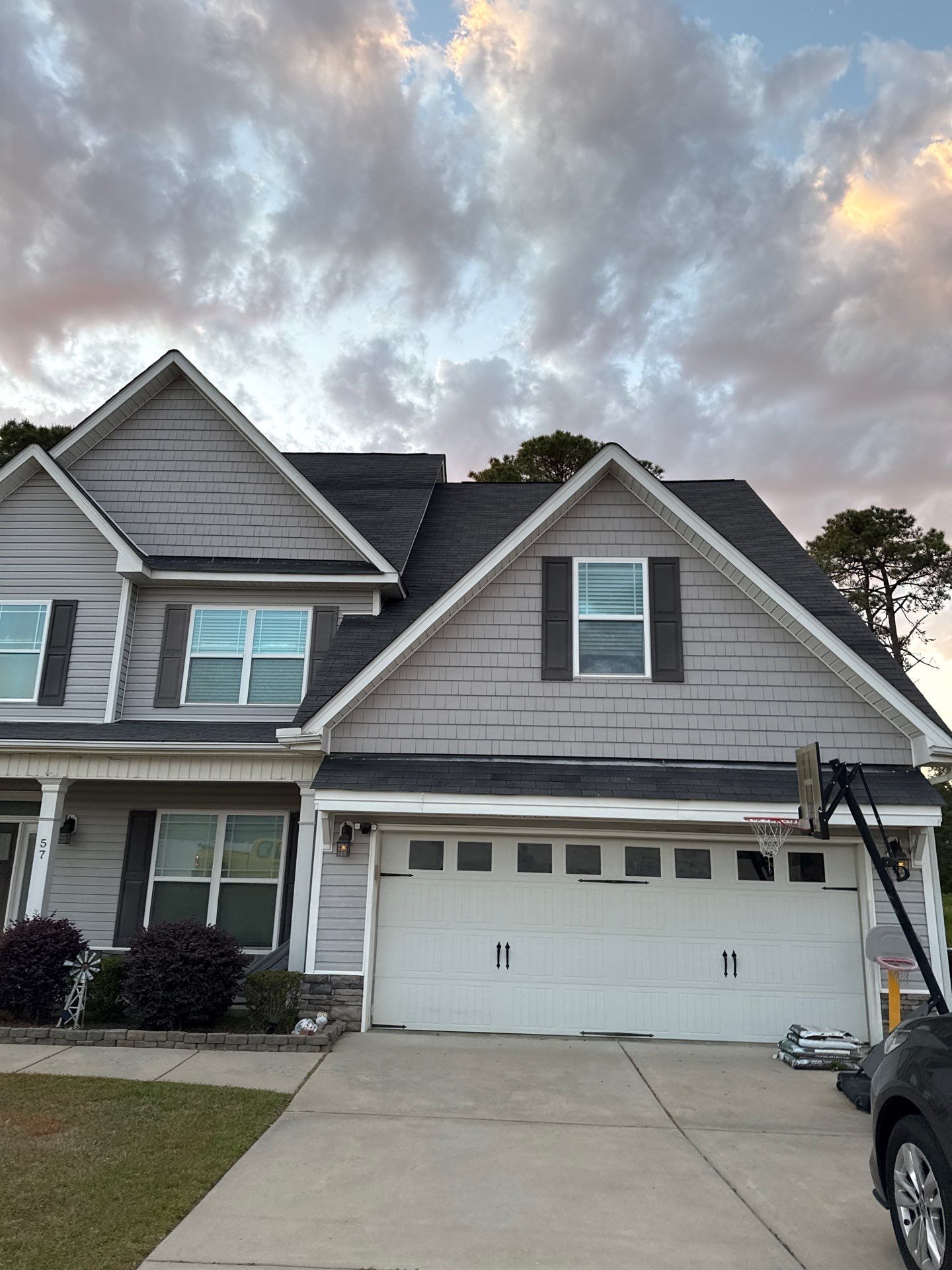 Asphalt Shingle Roof Replacement on Multi-Gabled Sanford Home by Prepare The Way Roofing