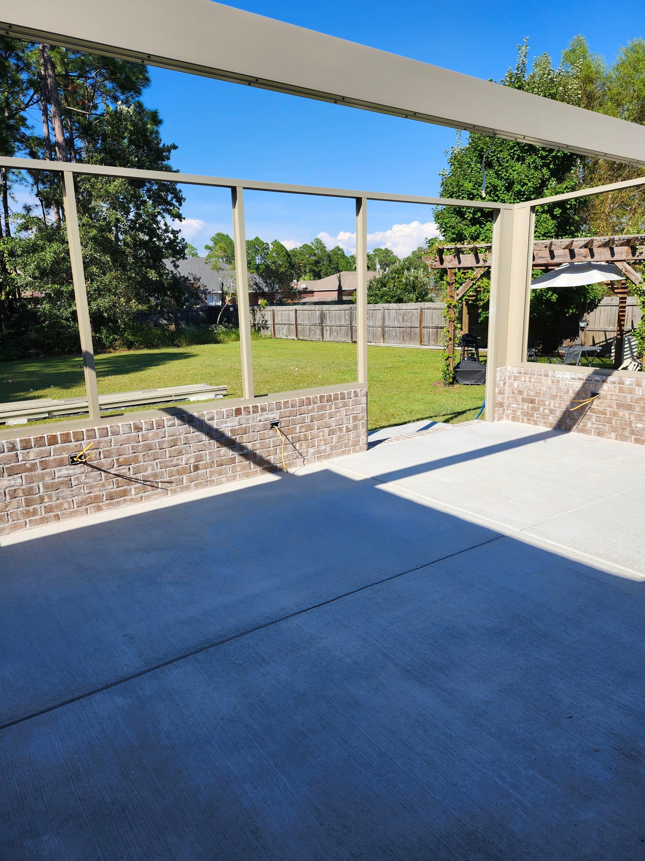 Glass Room using Colorbeam by Titan Sunrooms
