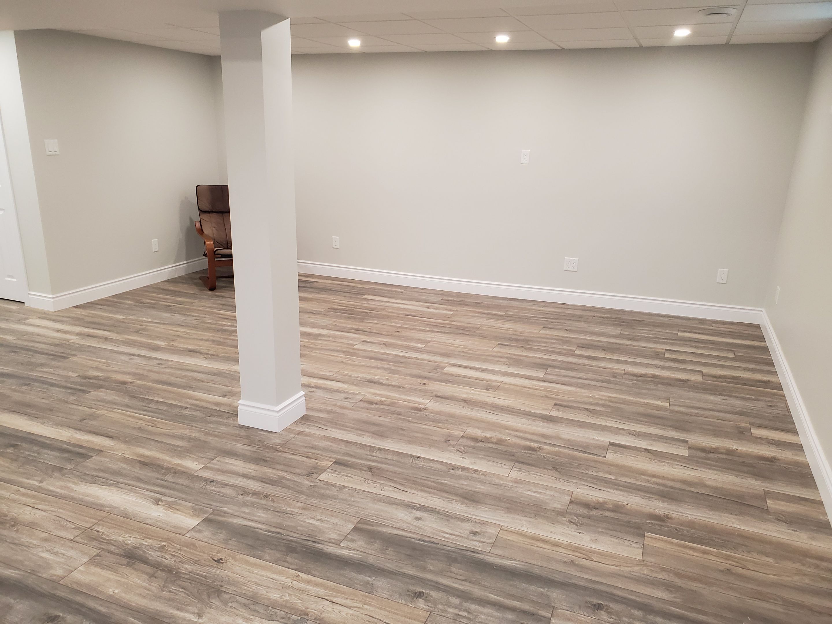 Basement Renovation by Impact Construction Sudbury