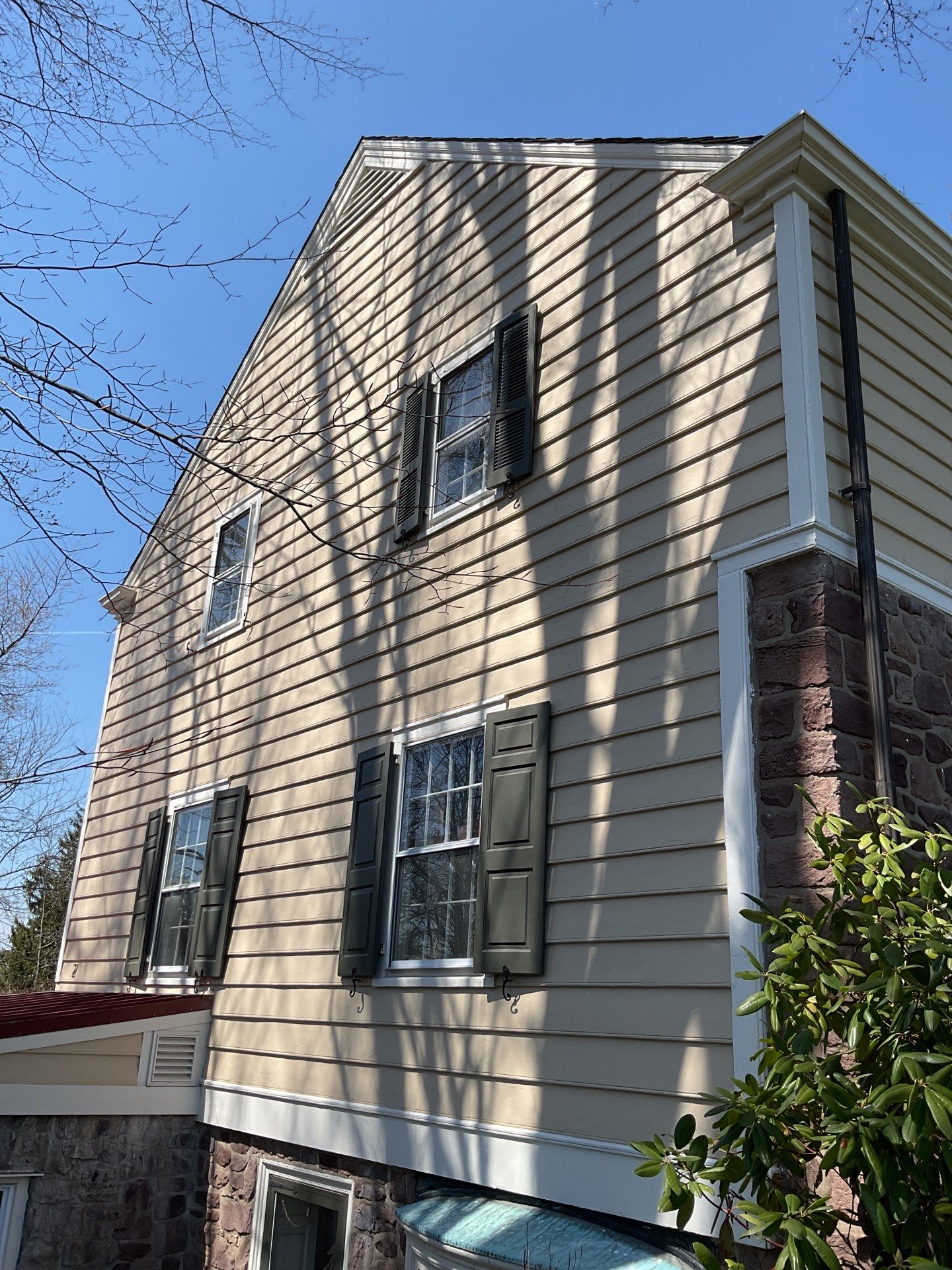 Exterior House Painting Project in Newtown, PA by Groovy Hues