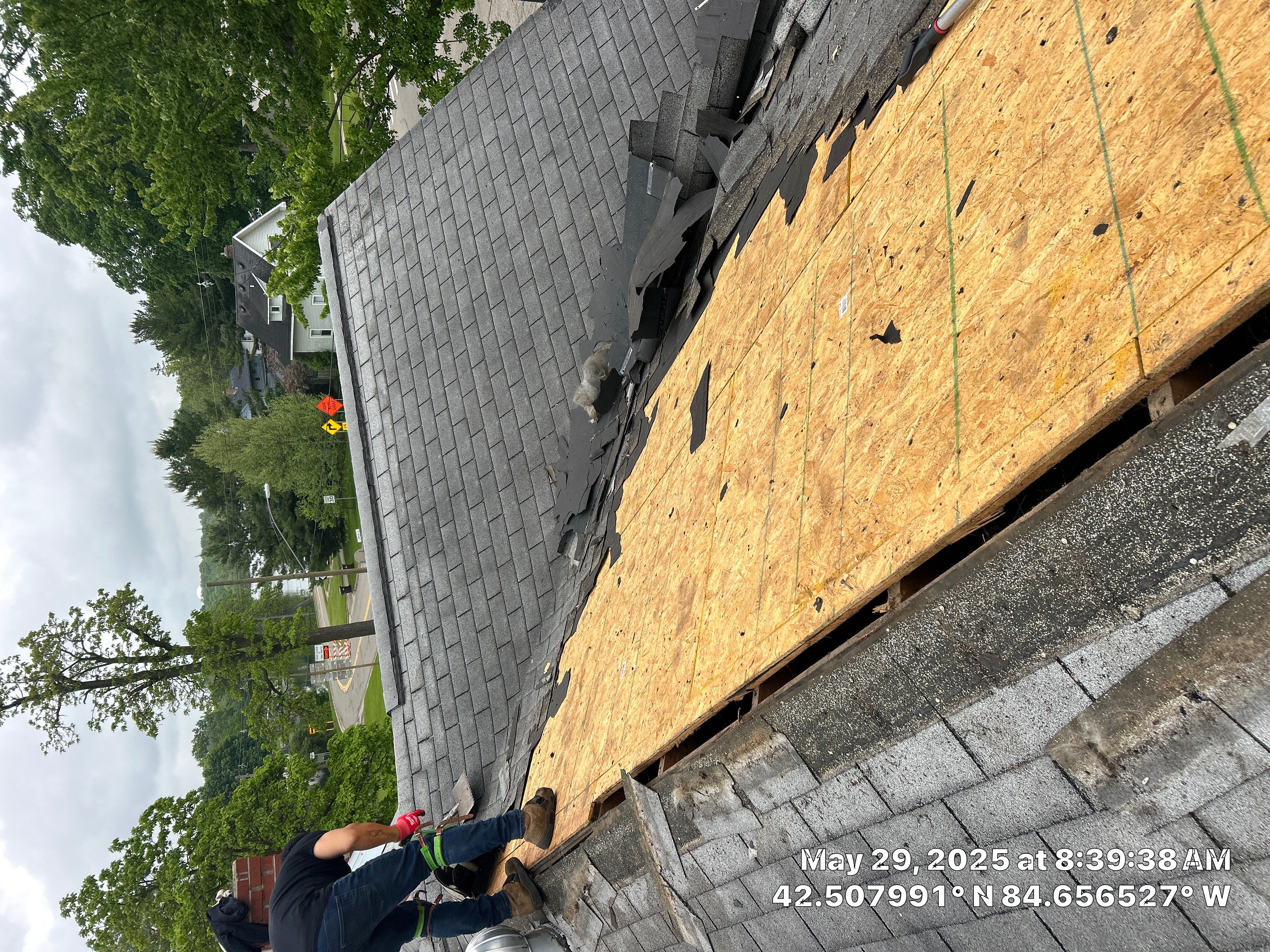 Commercial Flat and Shingled Roof Project by 42 North Construction, LLC.