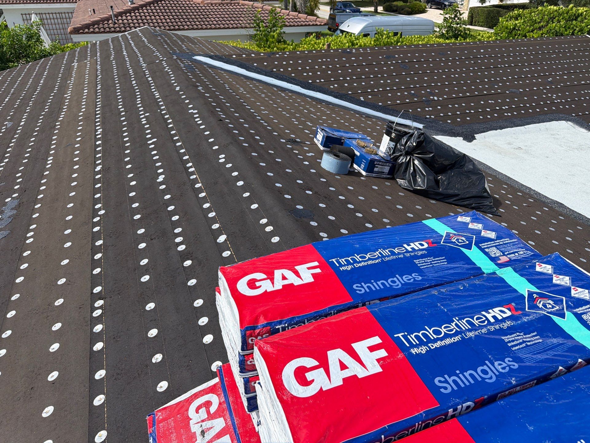 Residential Roofing Installation using GAF by BLUES BROTHERS ROOFING