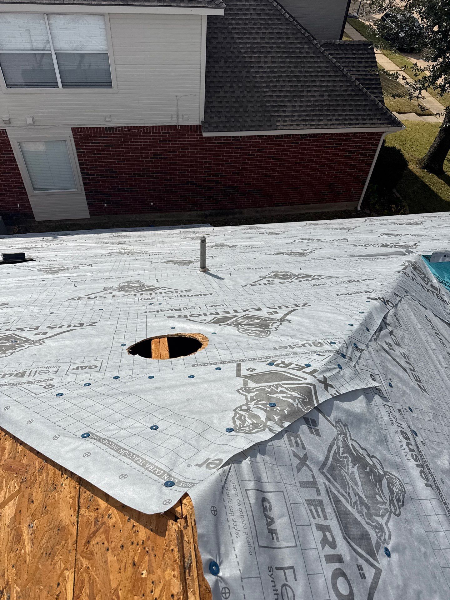 Project in Allen  by Zeus Exteriors