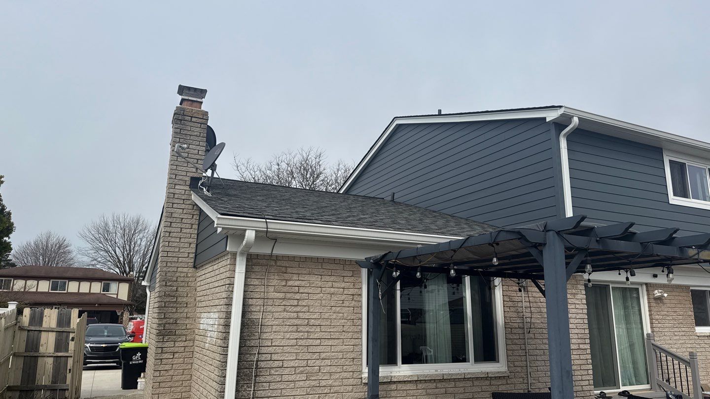 Siding Replacement using Alside Midnight Blue by 180 Contractors