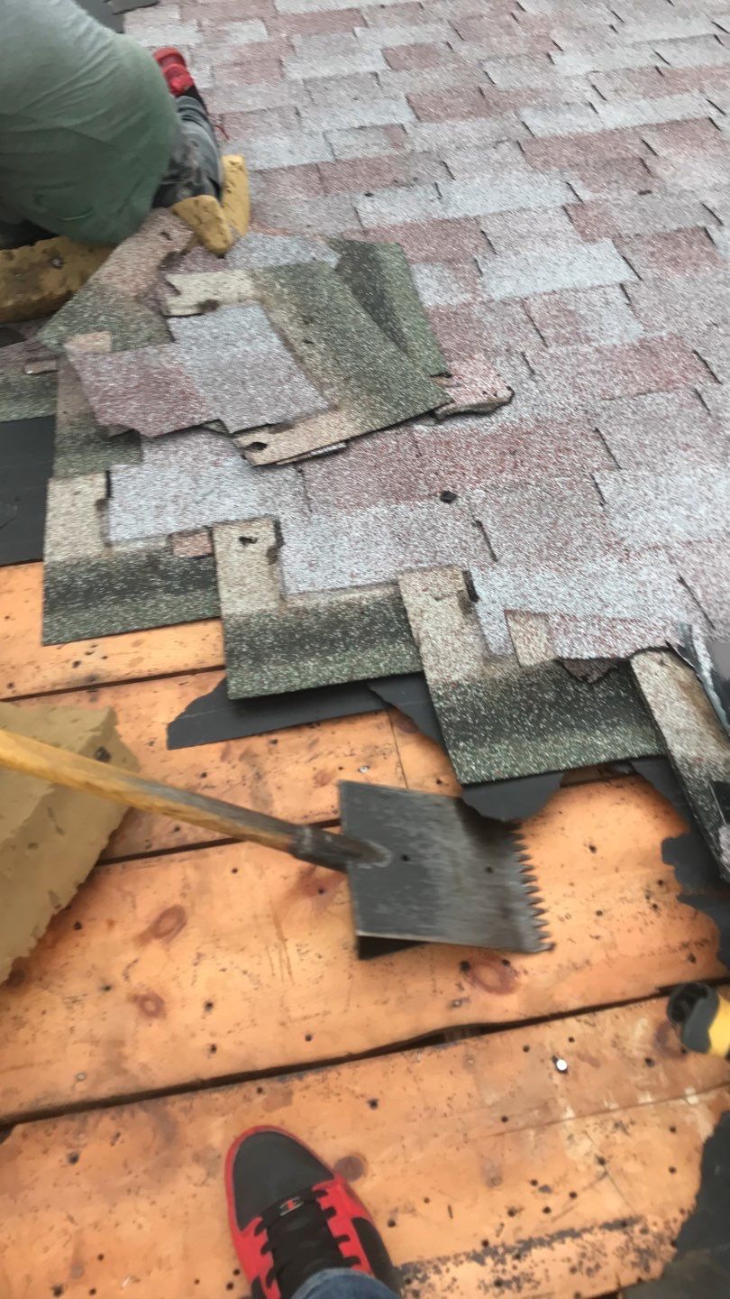 Residential Roof Replacement using Owens Corning Duration, Colonial Slate by Absolute Roofing and Construction