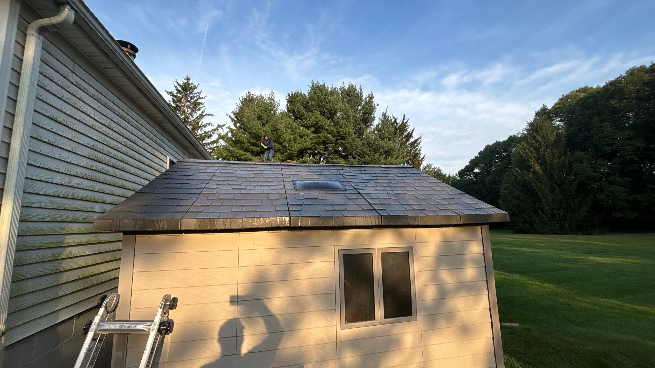 Roof Replacement using Owens Corning Onyx Black by 180 Contractors