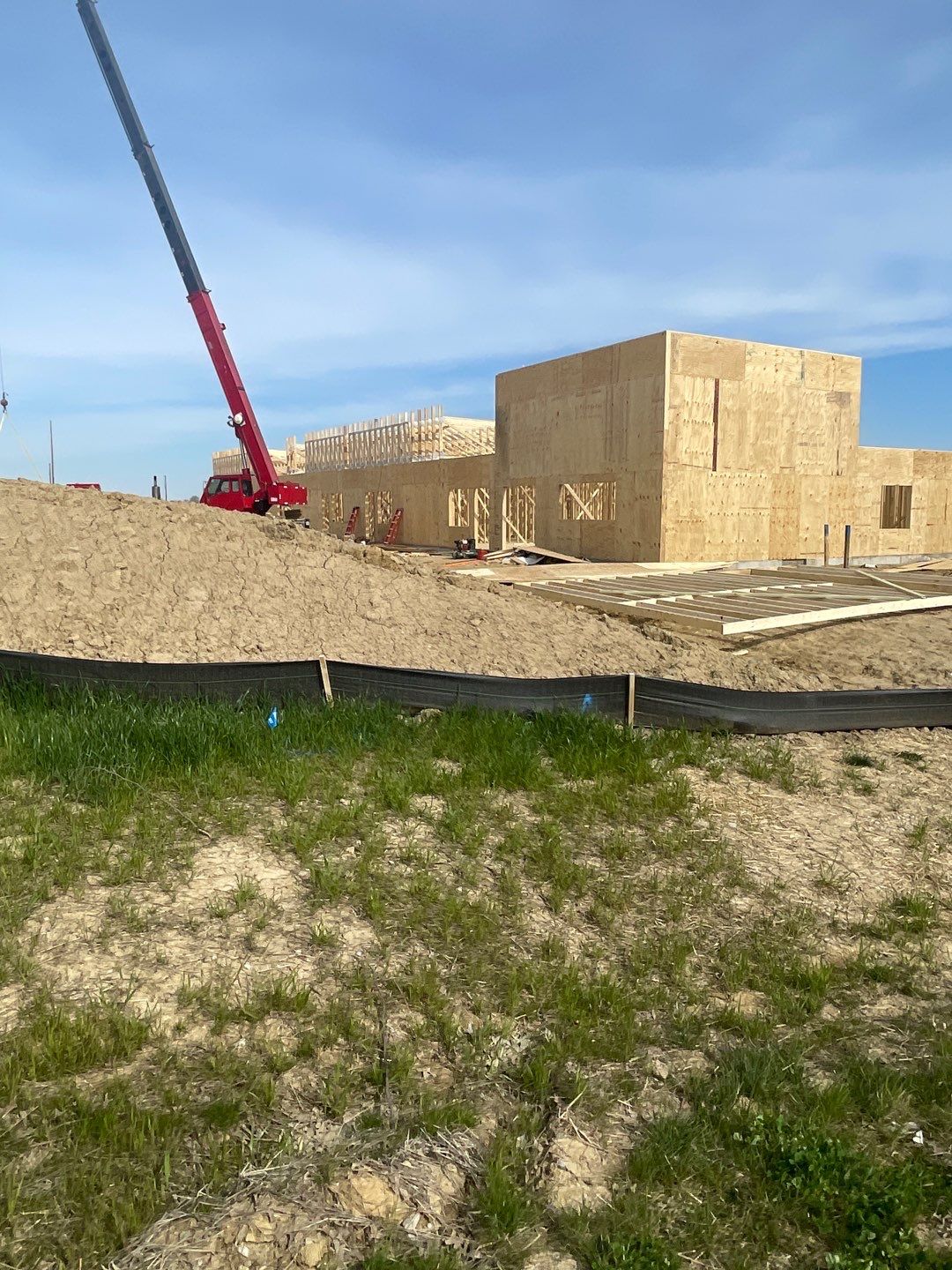 Commercial Roofing Installation using 60 mil rubber roof  by Nitro Roofing and Construction