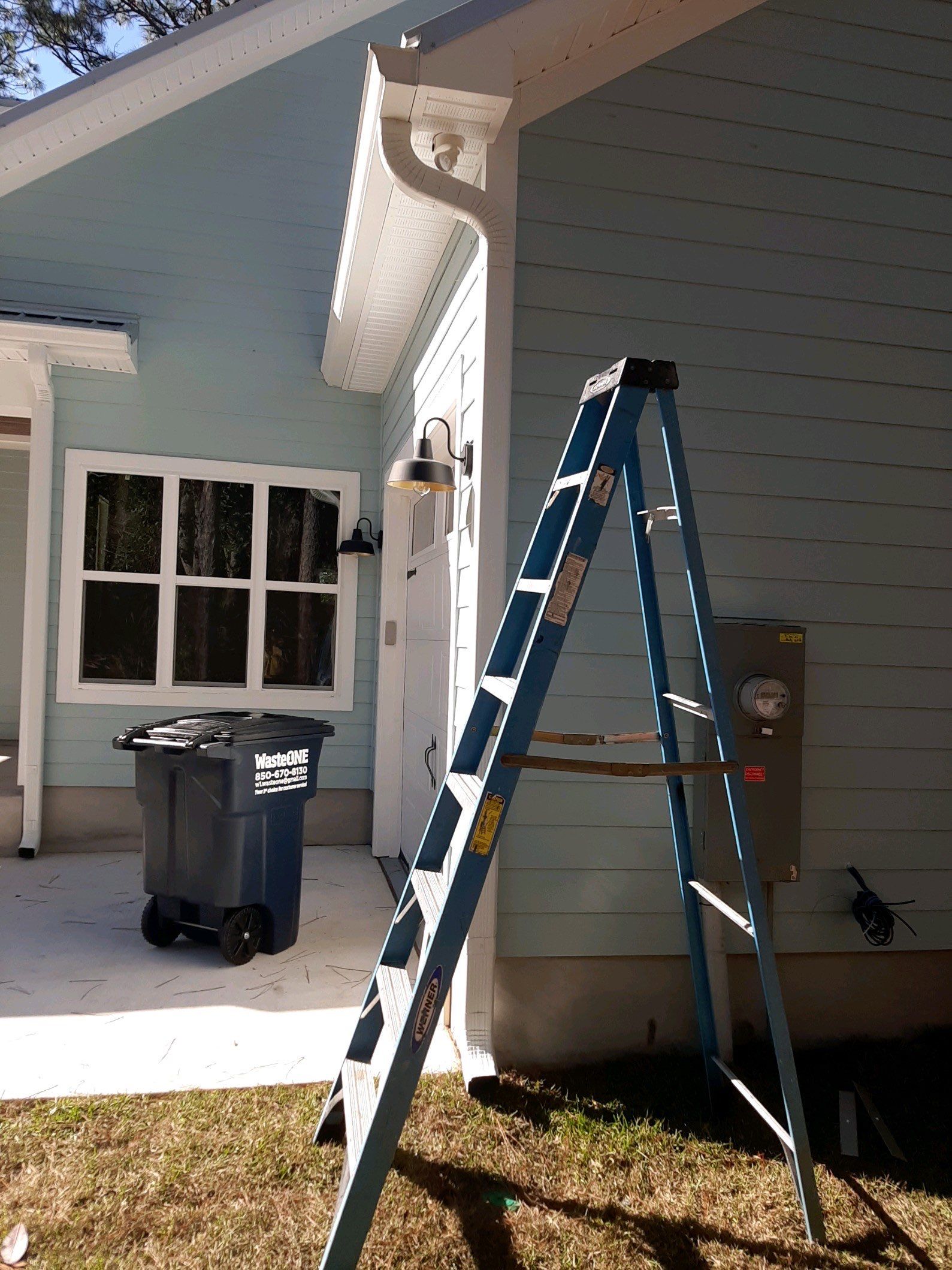 Gutter Installation using K-Style Seamless Gutters and Gutter Guards by Gutter Professors