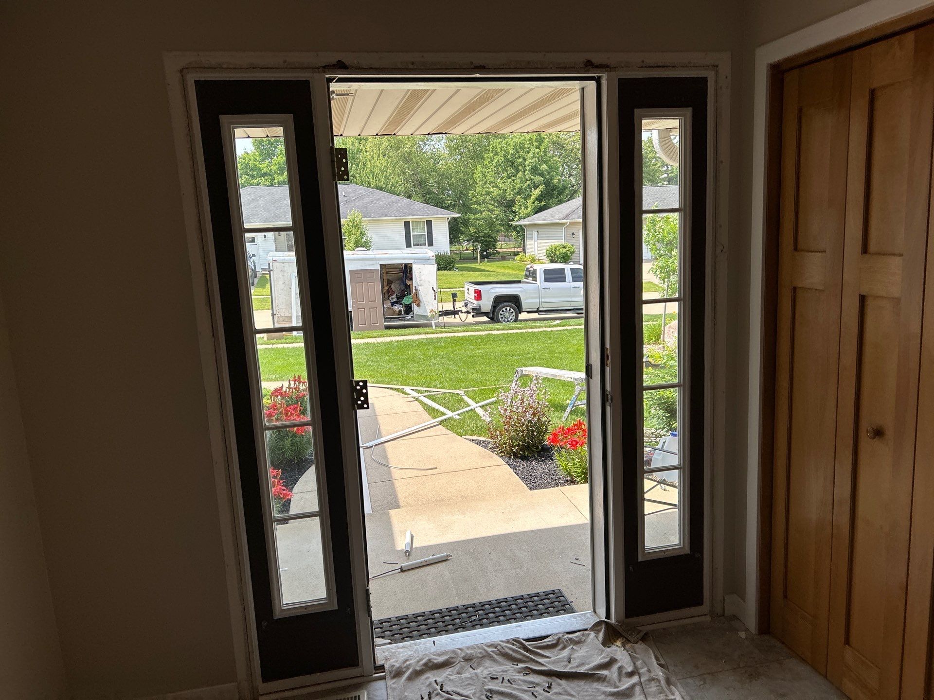 Door and window replacement by United Windows and Siding LLC