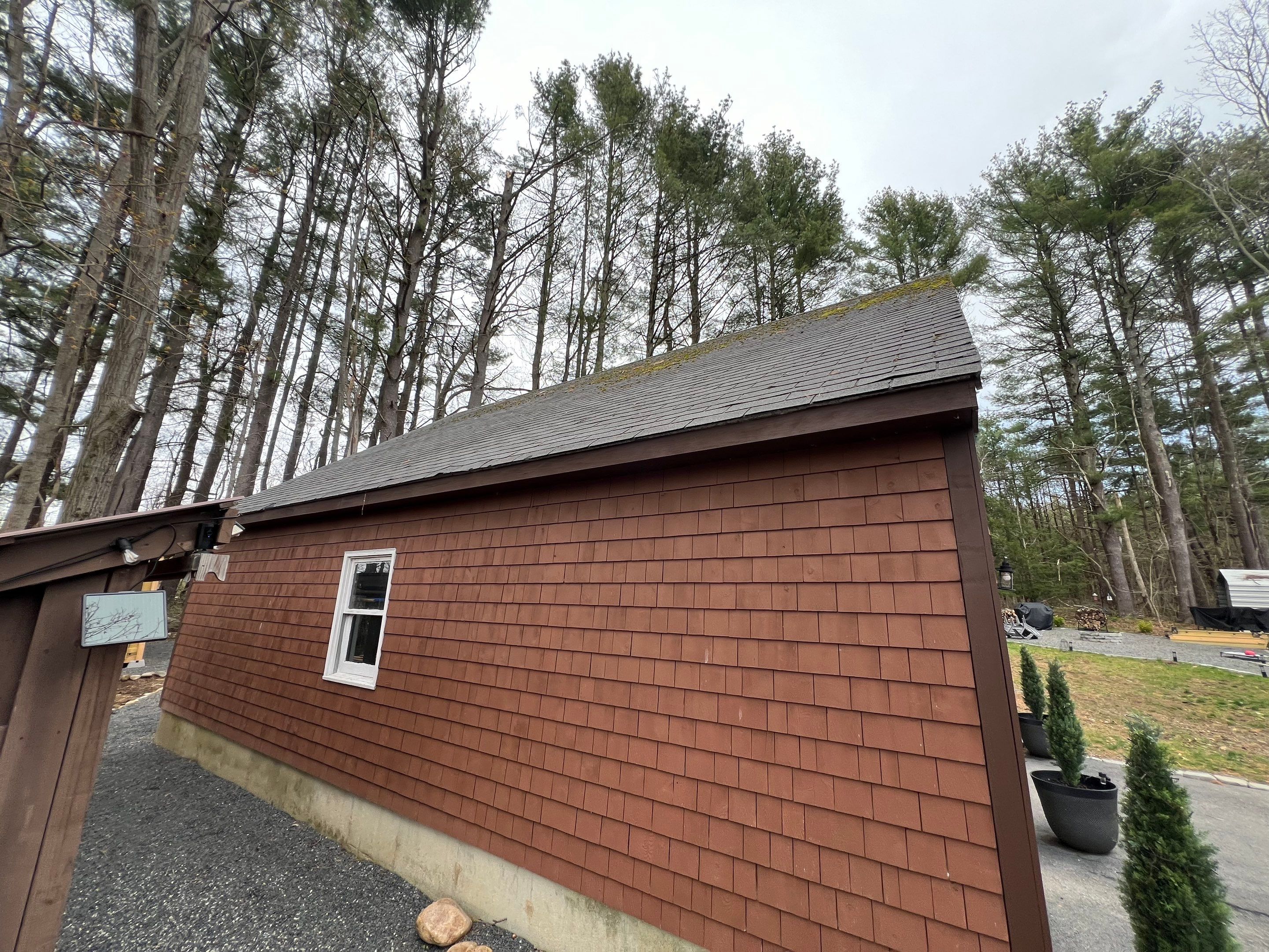 Garage Roof in South Berwick, ME by Tall pine roofing