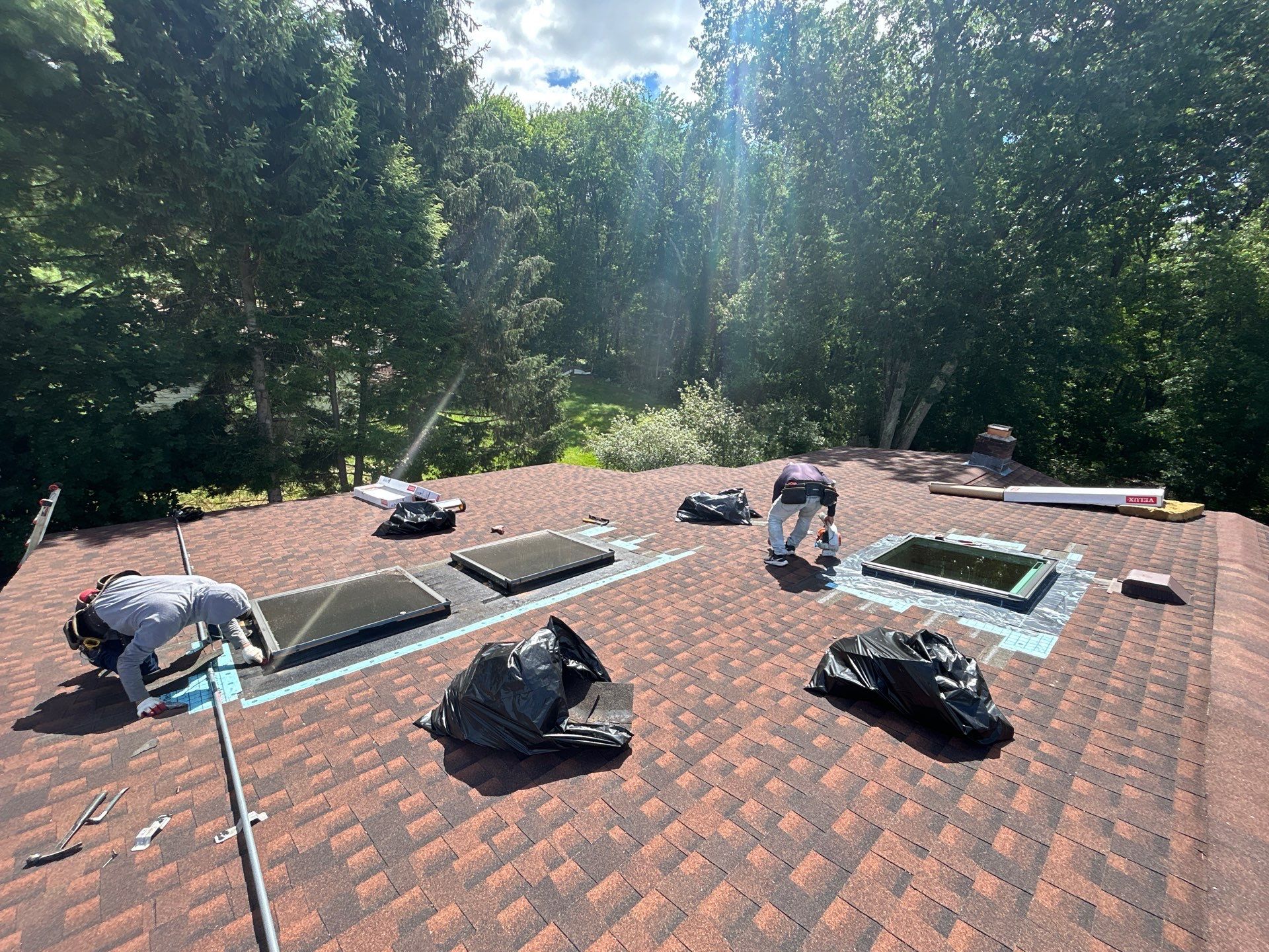 Skylight Replacement & Chimney Repair by Mighty Dog Roofing of Greater Middlesex County