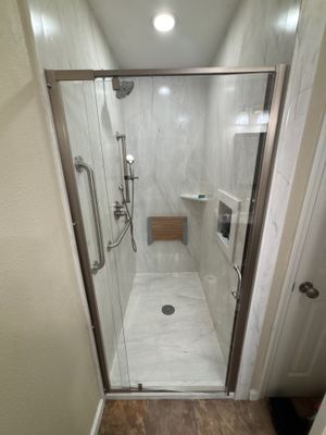 Shower remodel in Austin, 78745