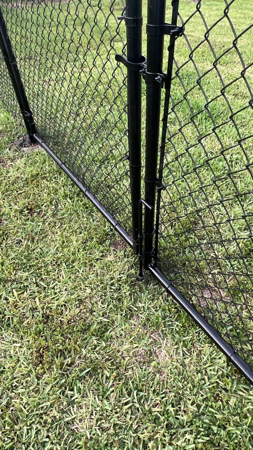 Holmes Beach, FL 4ft. Tall Black Chain-link  by Asap fence and gates, LLC