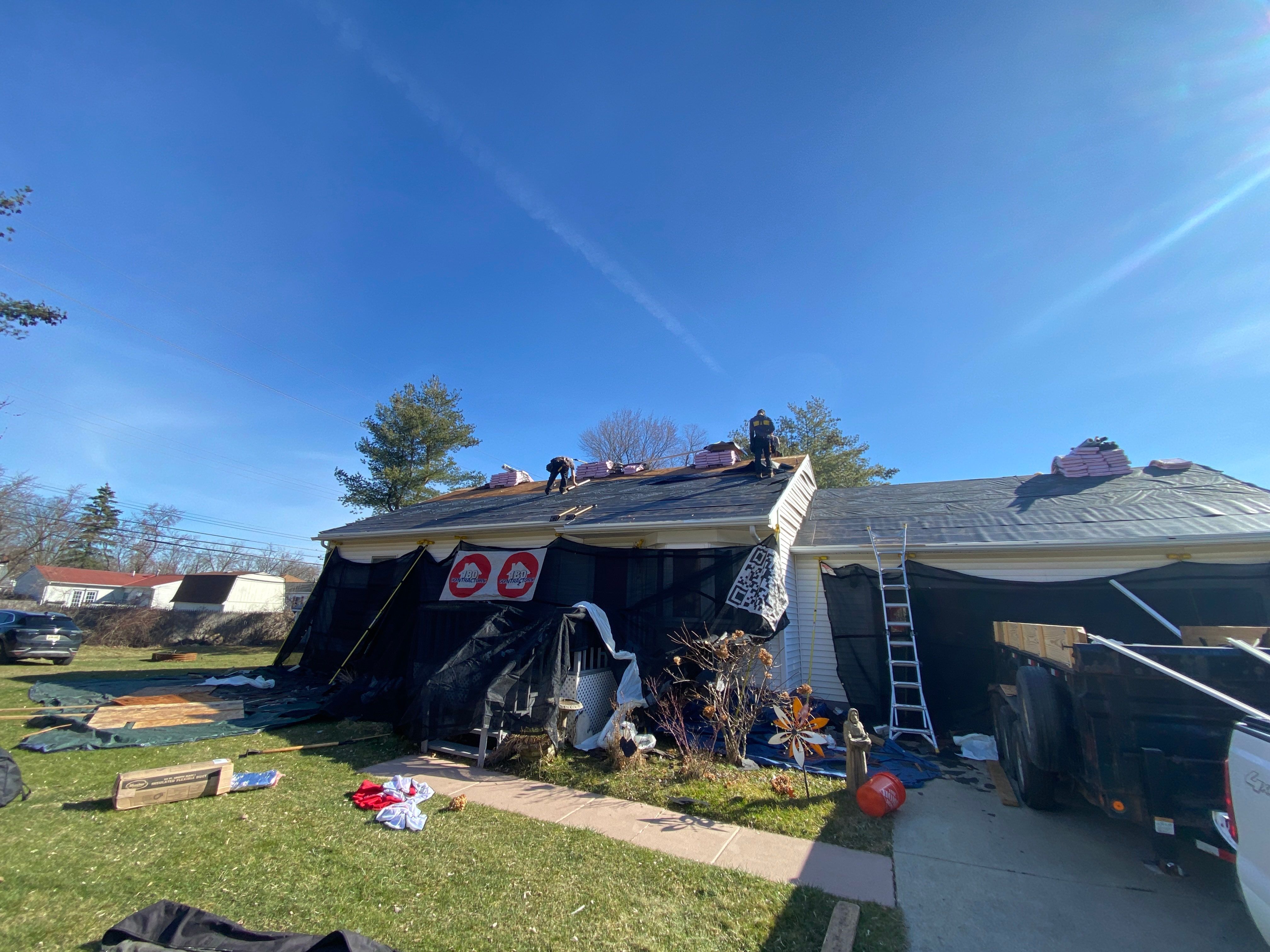 Roof Replacement using Owens Corning by 180 Contractors