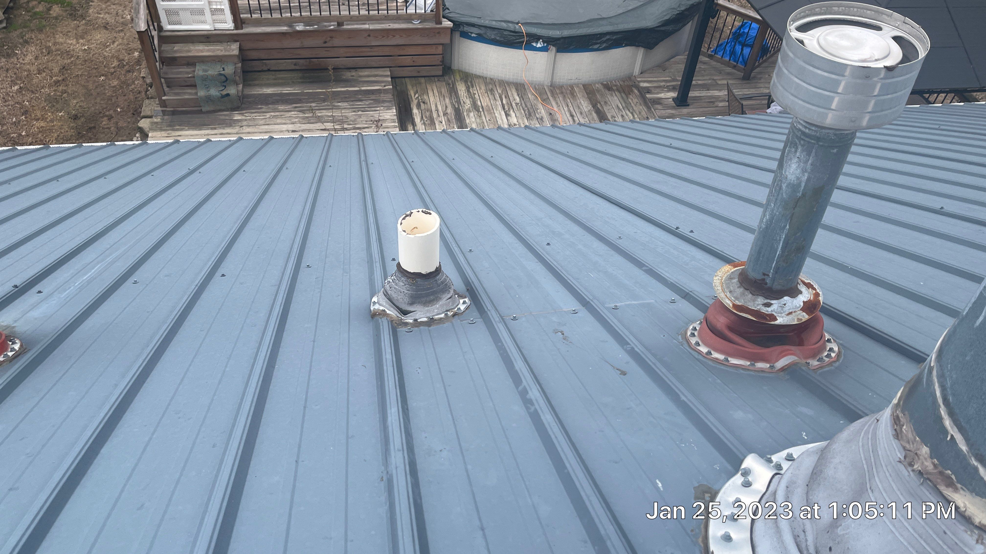 Metal Roof Replacement: 26 GA. Residential Metal Panels by Hostetler Roofing