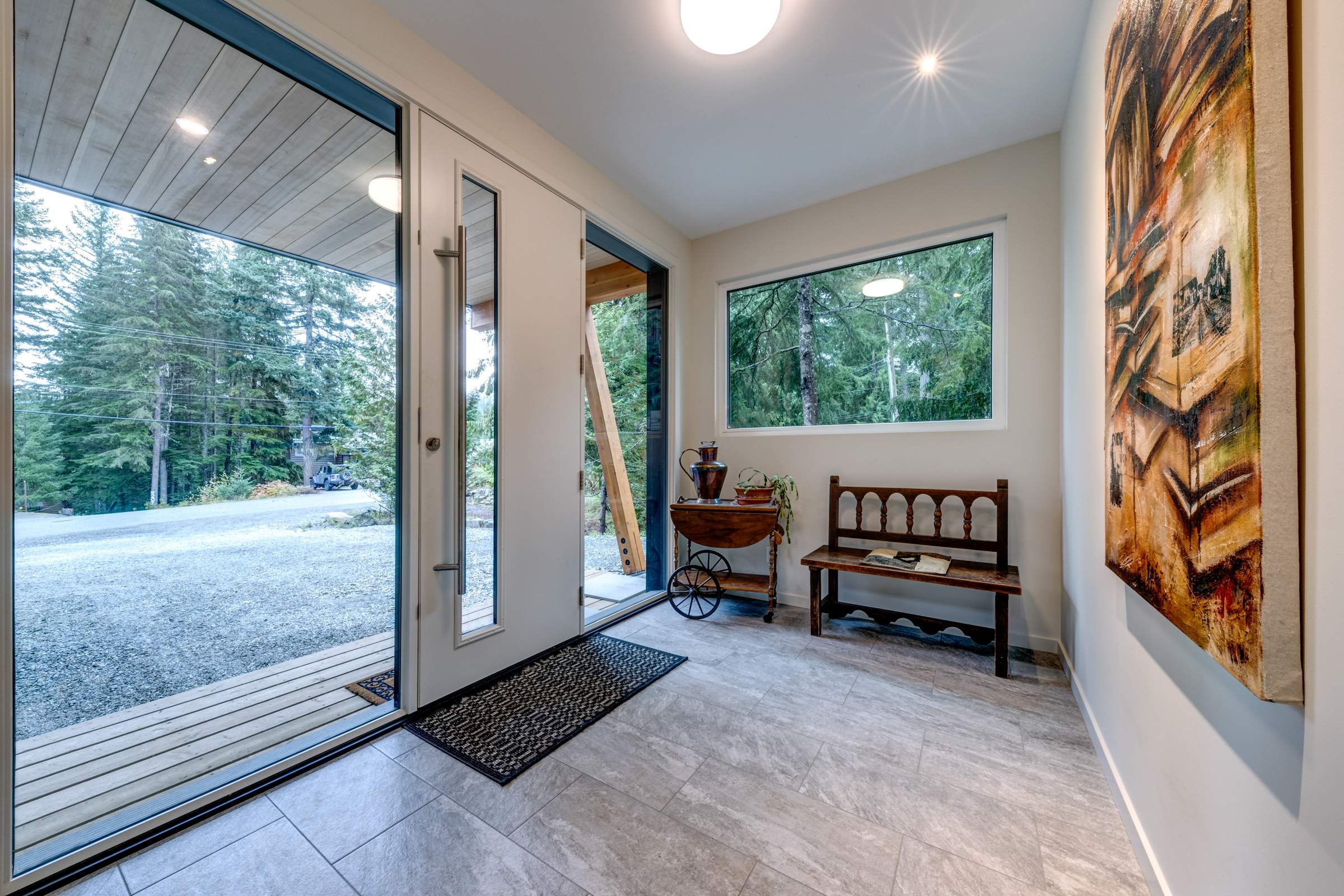 Emerald Residence – Interior & Exterior Painting + Wood Finishing- Whistler by Top Coats Professional Painting