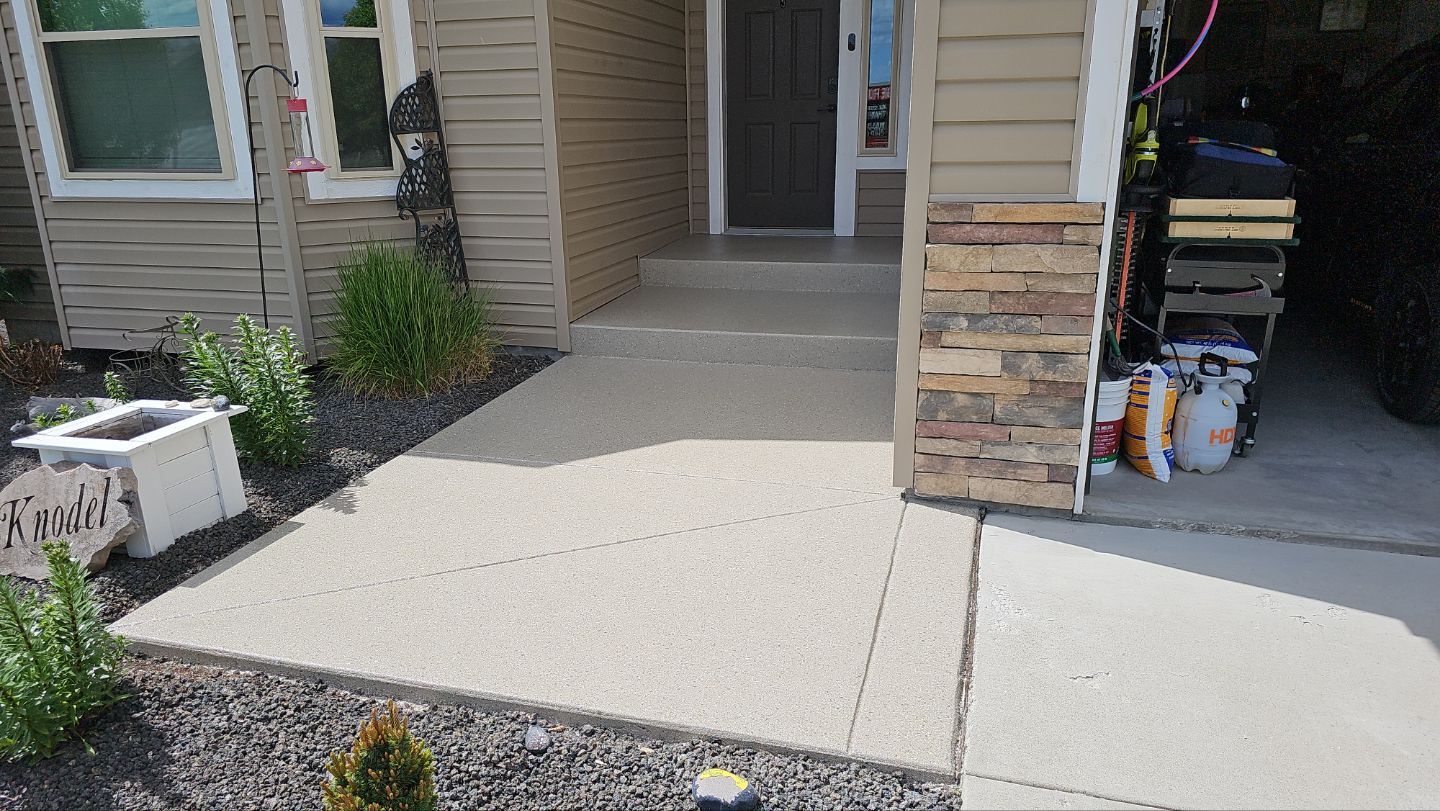 Patio Transformation using Santa Fe Hybrid by Croc Coatings, LLC