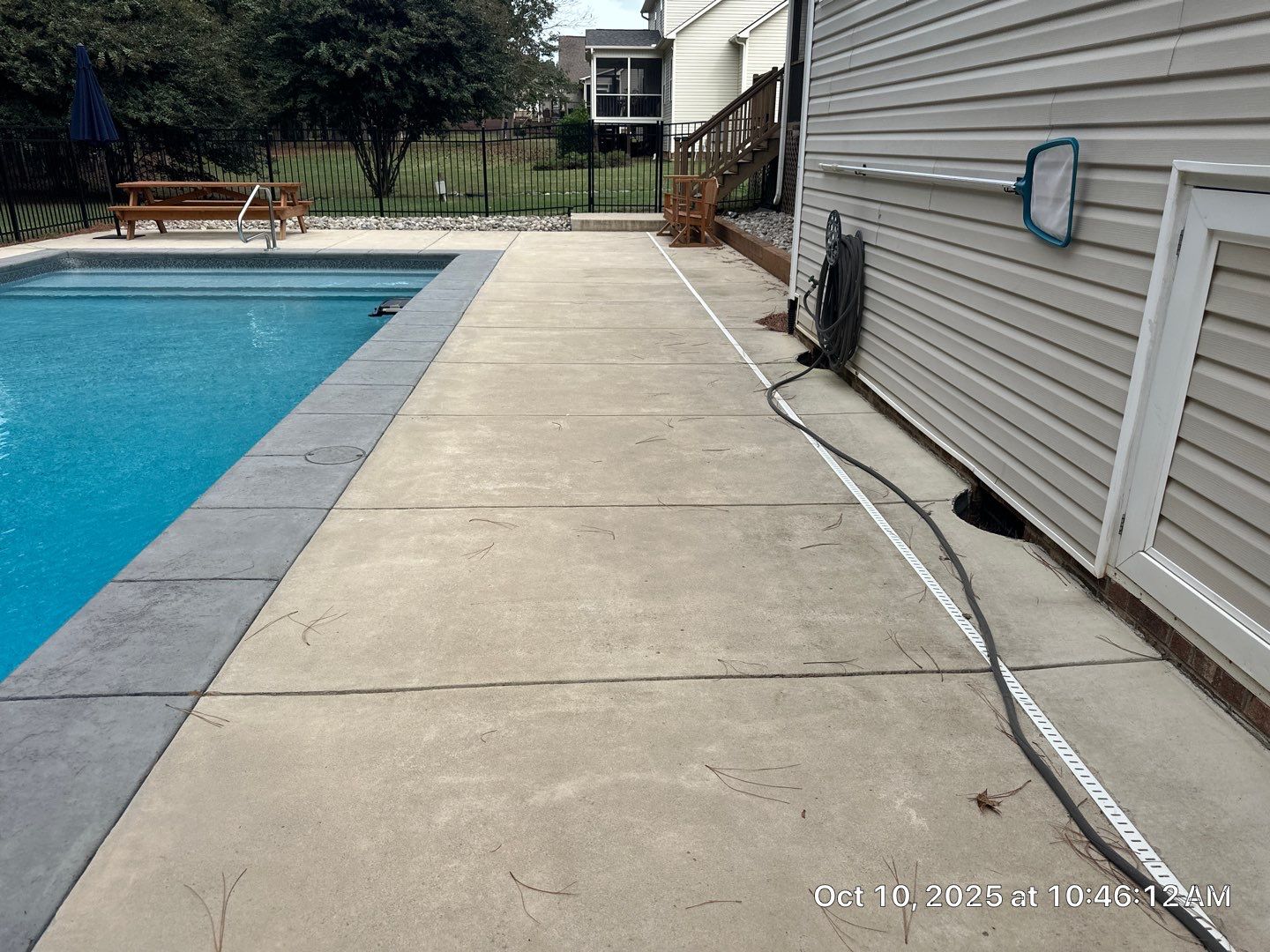 Pool Deck using TopSeal by DuraSeal