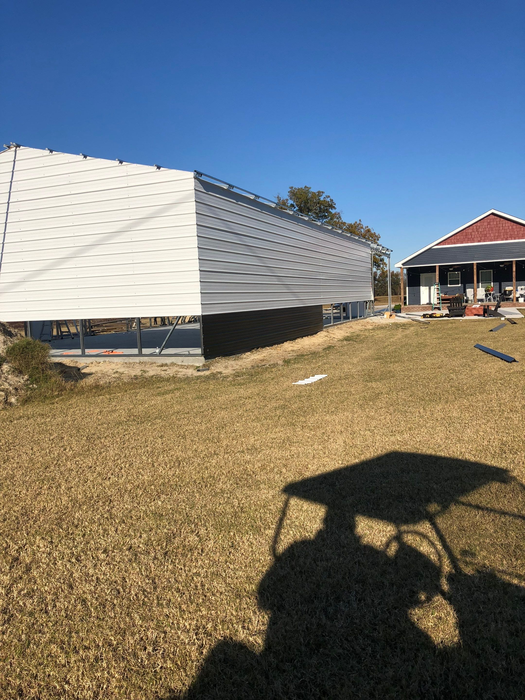 Pre-Engineered Metal Building – Turnkey Construction (40’ x 60’) by S.W. Contracting & Consulting
