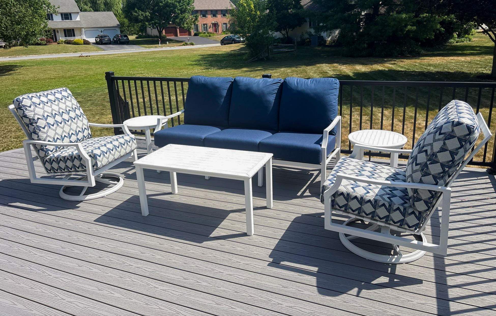 Sofa Set and 2-Seater Counter Set by Bowman's Stove & Patio