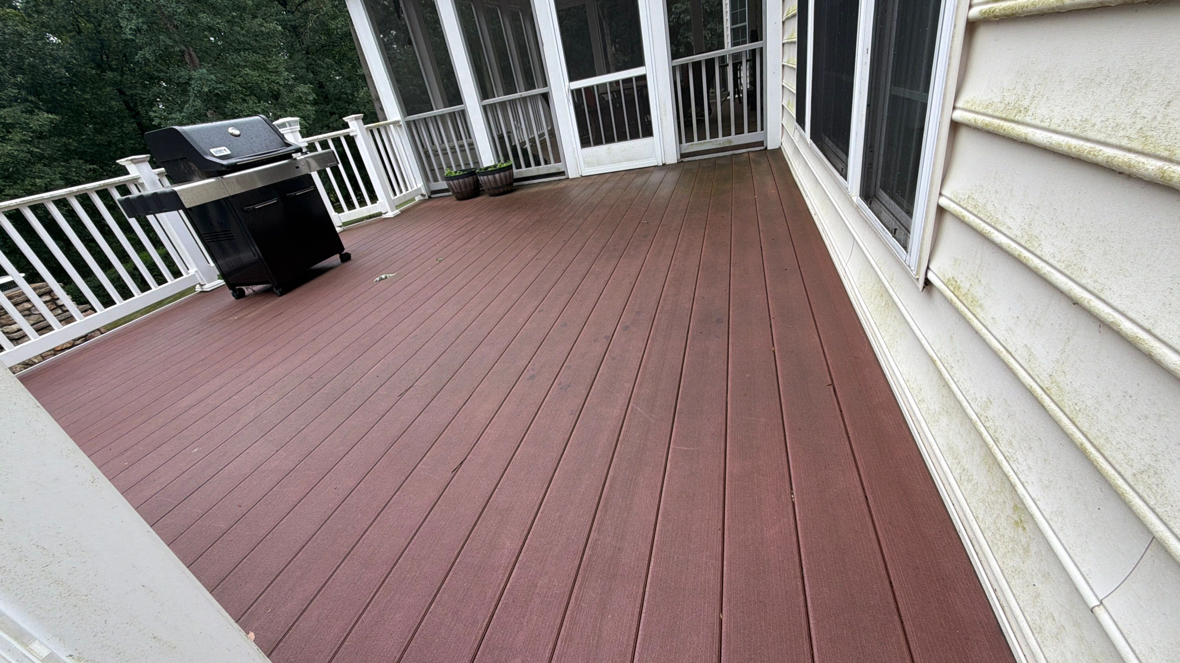 Woodbine House Washing and Outdoor Living Space Cleaning by Baltimore Pressure Washers Inc.
