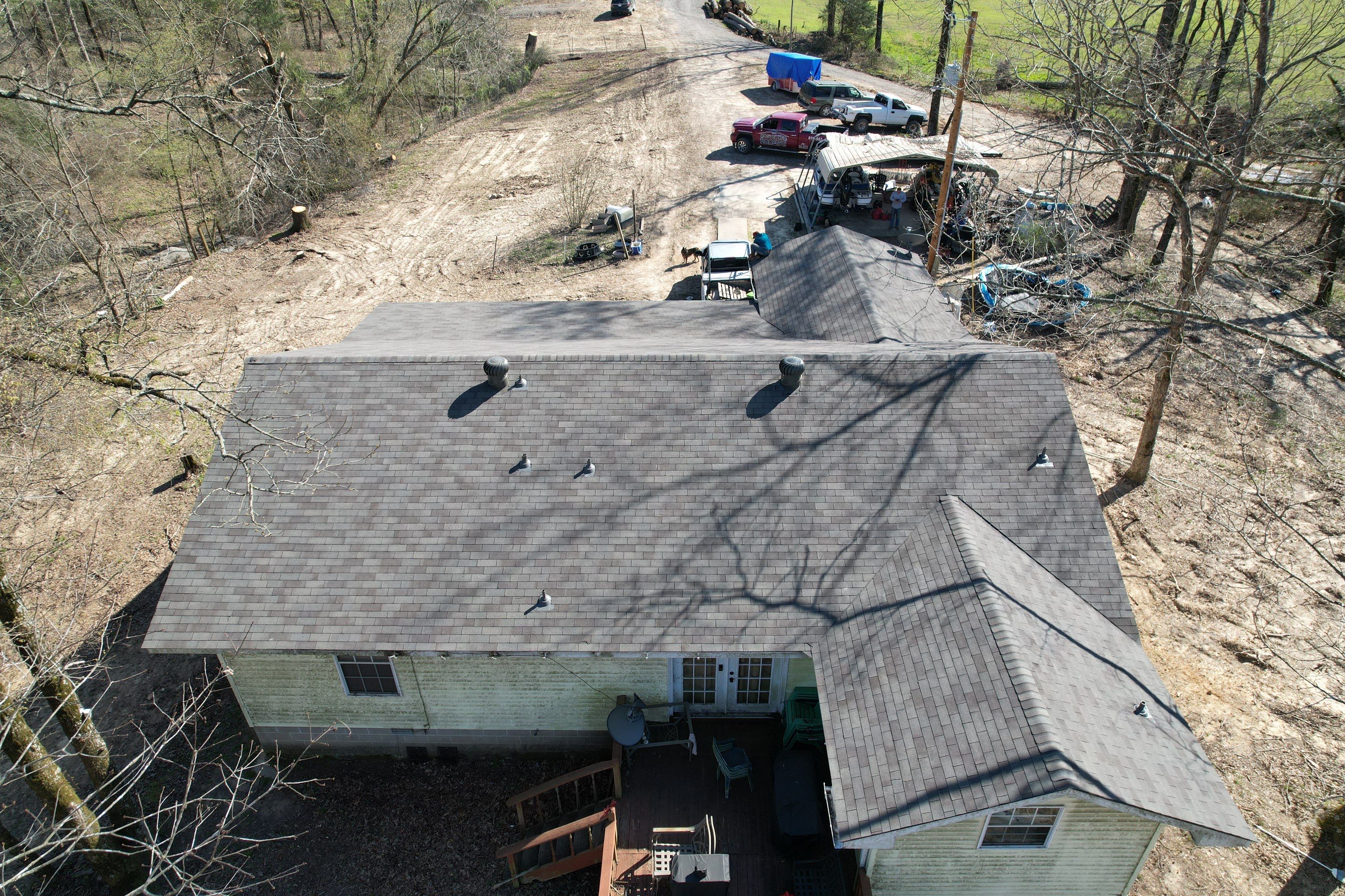 Residential Shingle Reroof using Certainteed Landmark 3-Tab by Hostetler Roofing