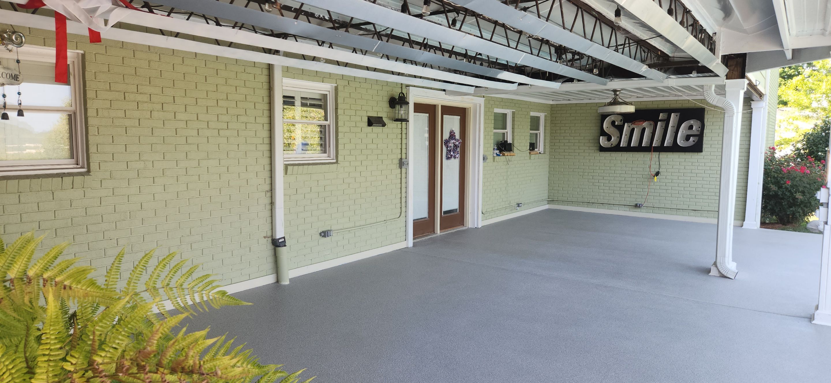 Patio using Solstice by Elite Floor Solutions
