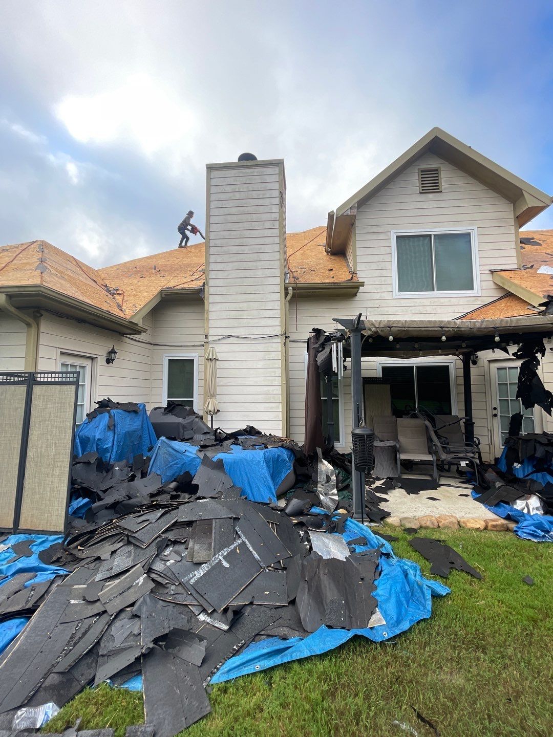 Residential Roofing Installation using Owens Corning by Inspector Roofing and Restoration