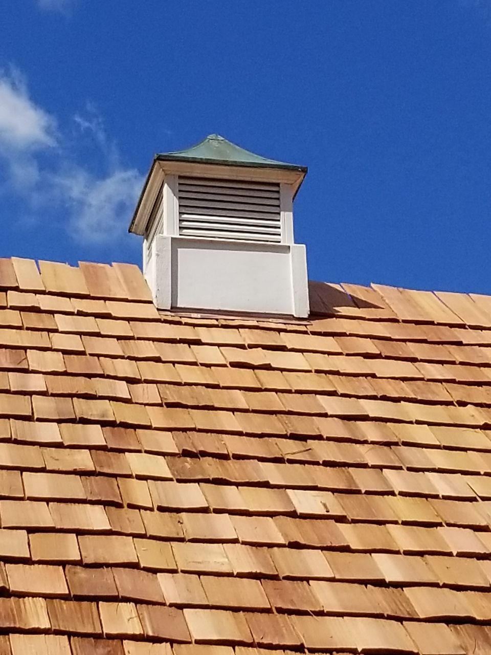 Cedar Roof Installation in Lake Forest by Custom Installations, Inc.