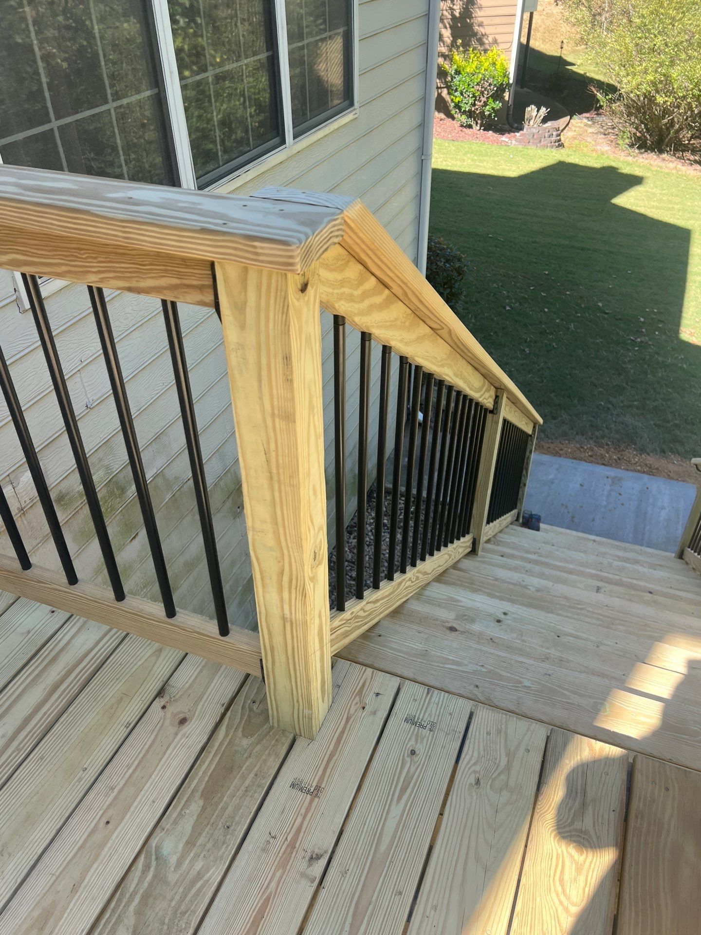 Wood Deck Build in Duluth, GA by Nelson Exteriors
