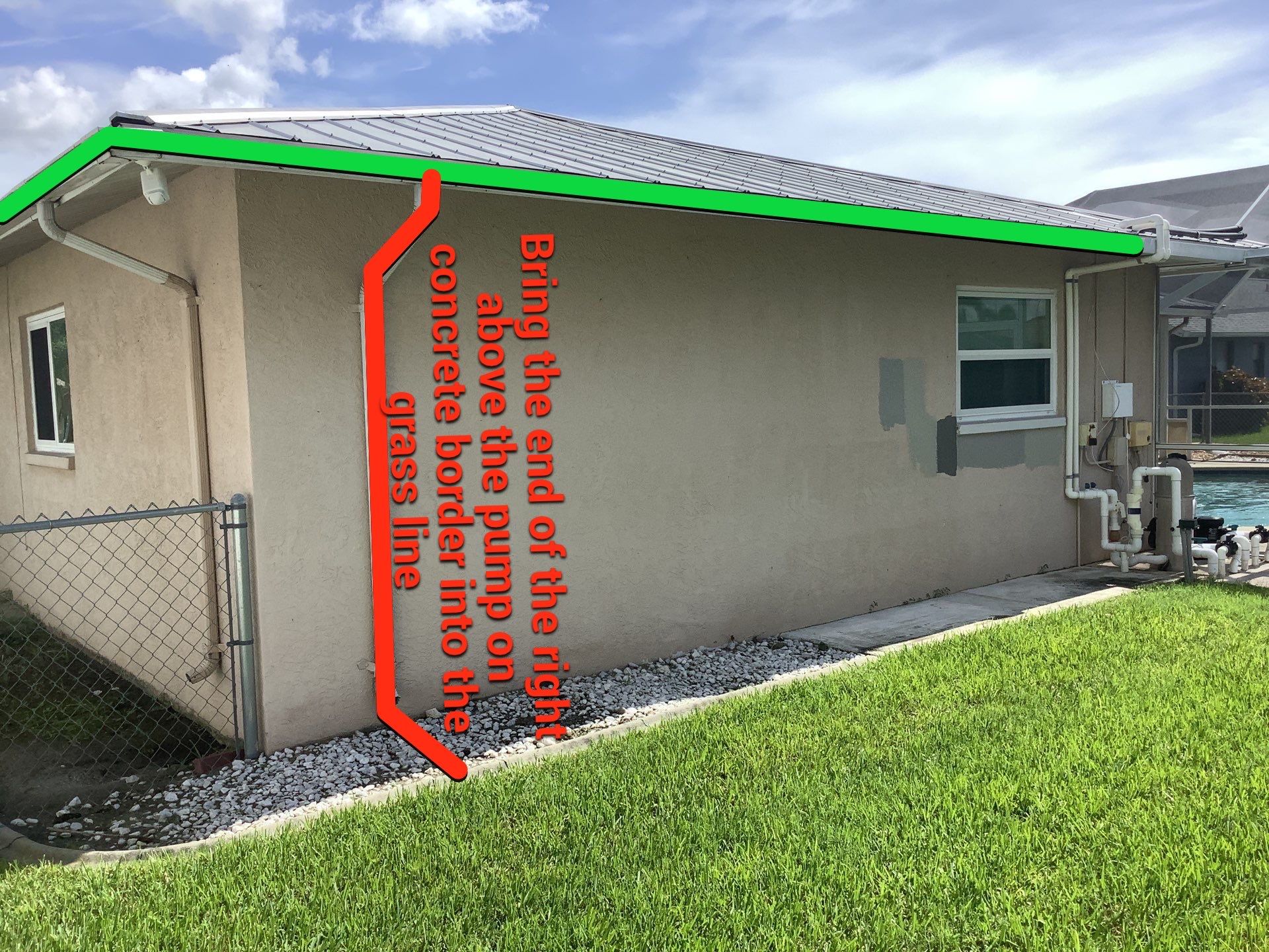 Seamless Gutters for Buildings in Cape Coral FL by Gutter Professors