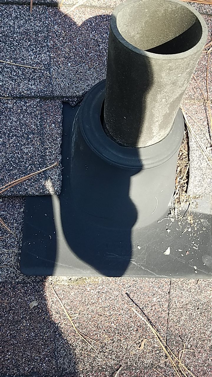 Chimney Flashing using Roof Repair by American Roofing NC