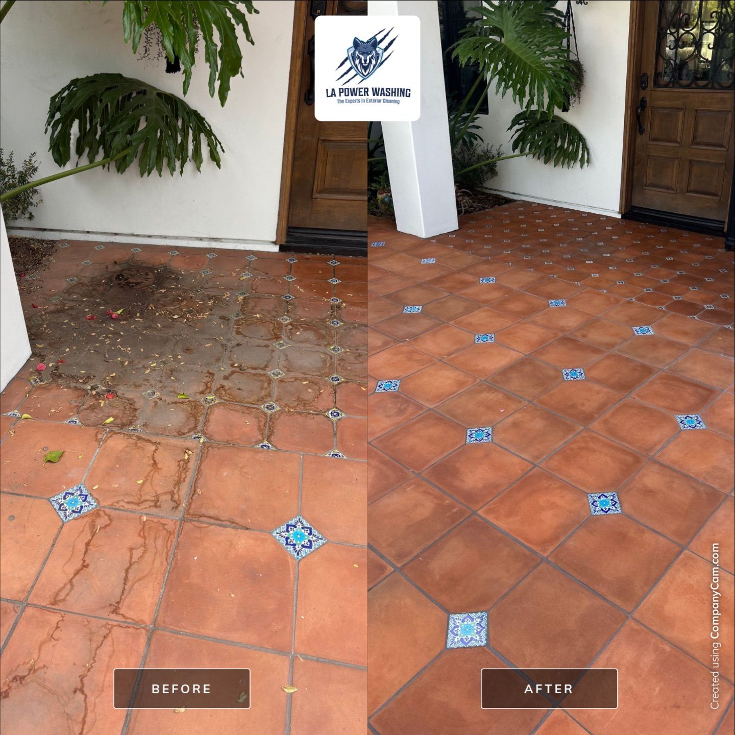 Spanish Tile Pressure Washing & Sealing – Los Angeles, CA by La Power Washing Inc
